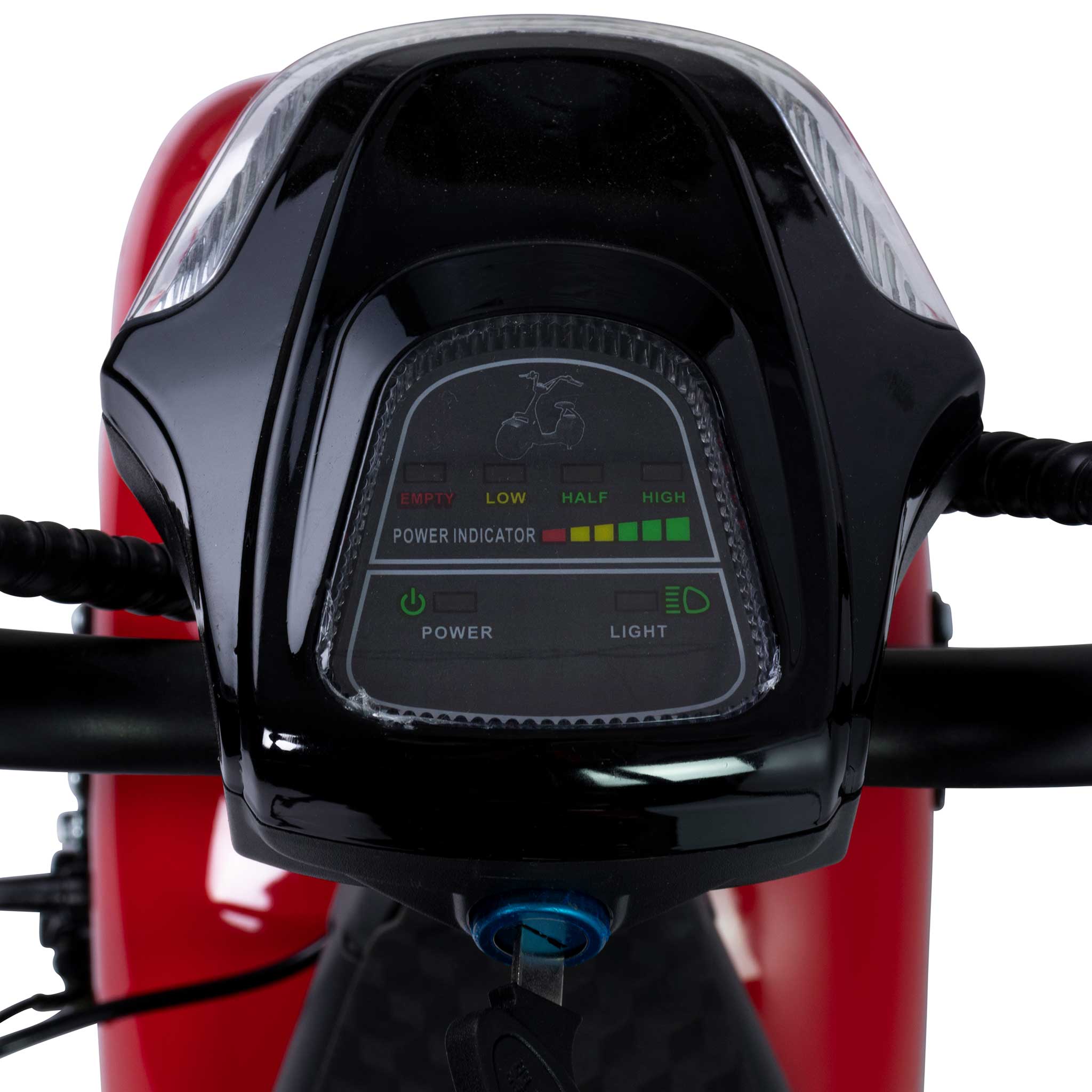 Swoop Kruiser elscooter N2, röd