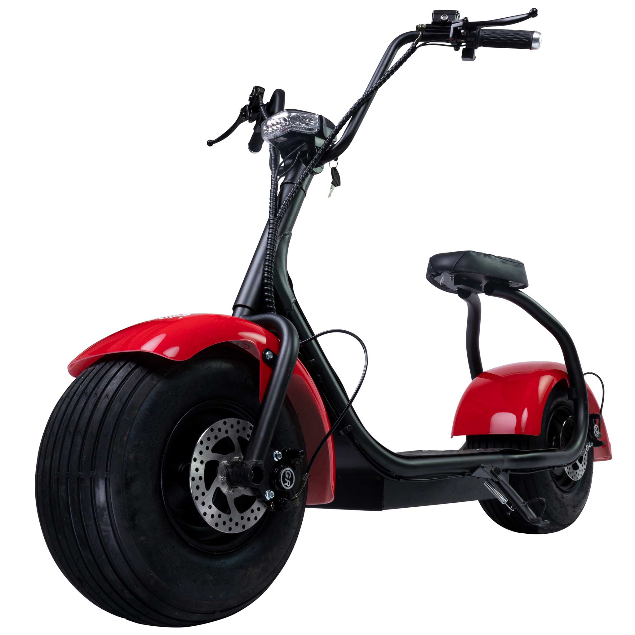 Swoop Kruiser elscooter N2, röd