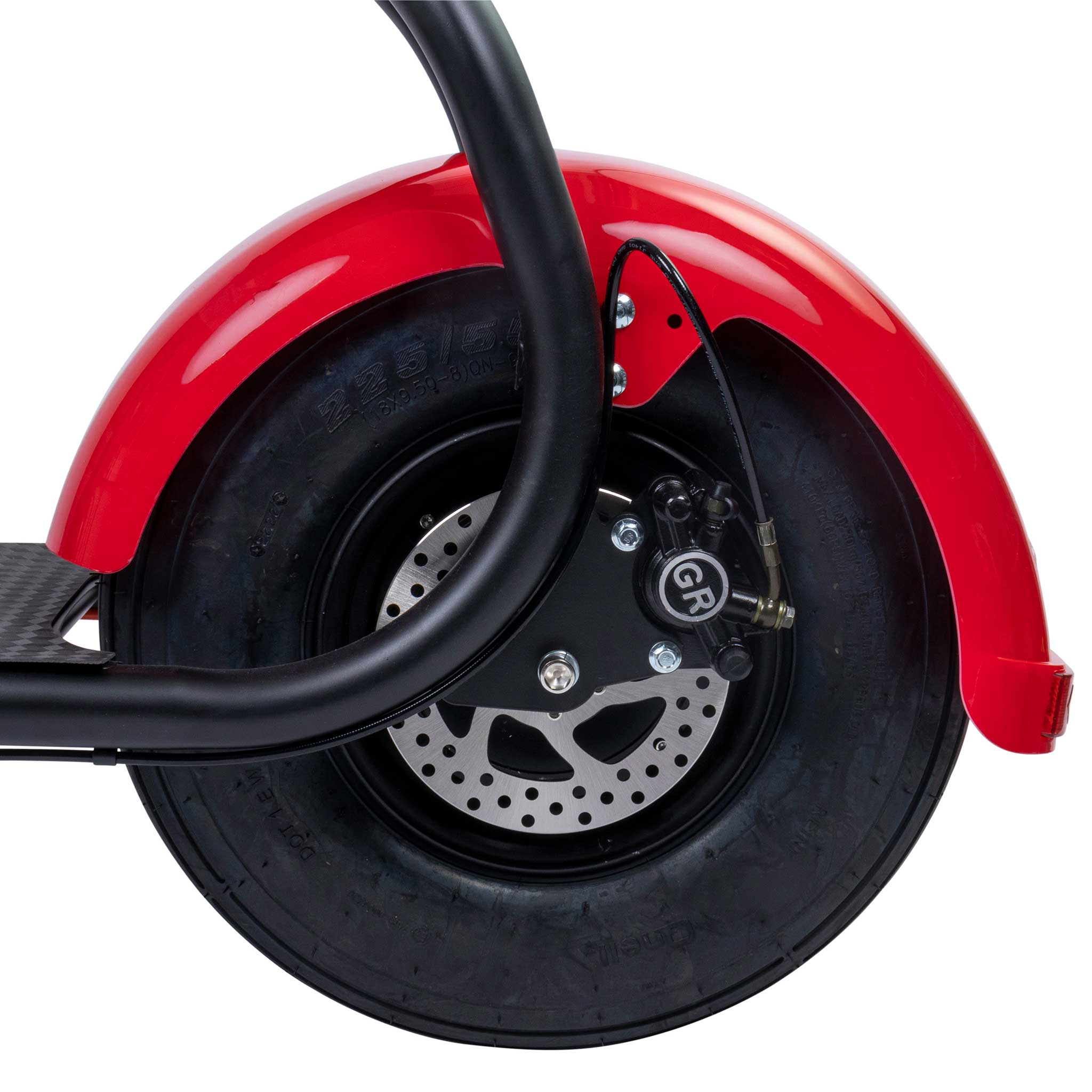 Swoop Kruiser elscooter N2, röd