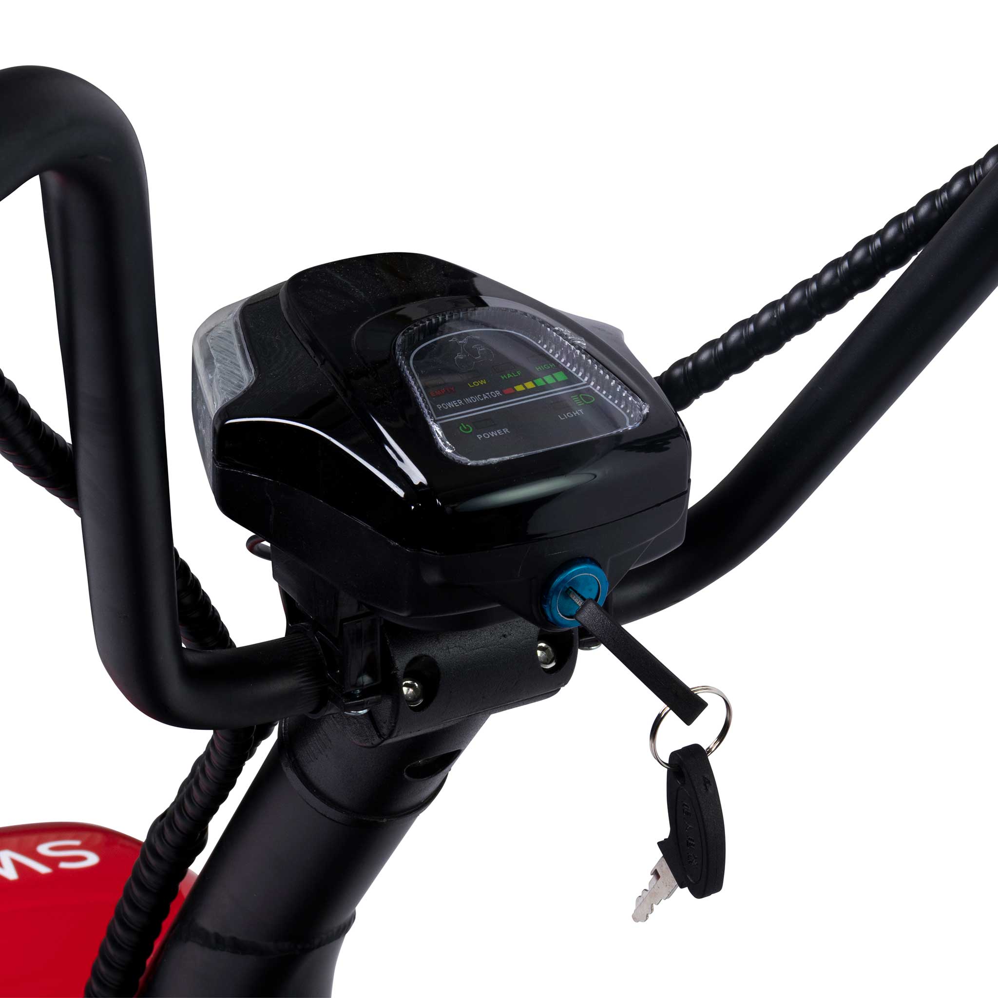 Swoop Kruiser elscooter N2, röd