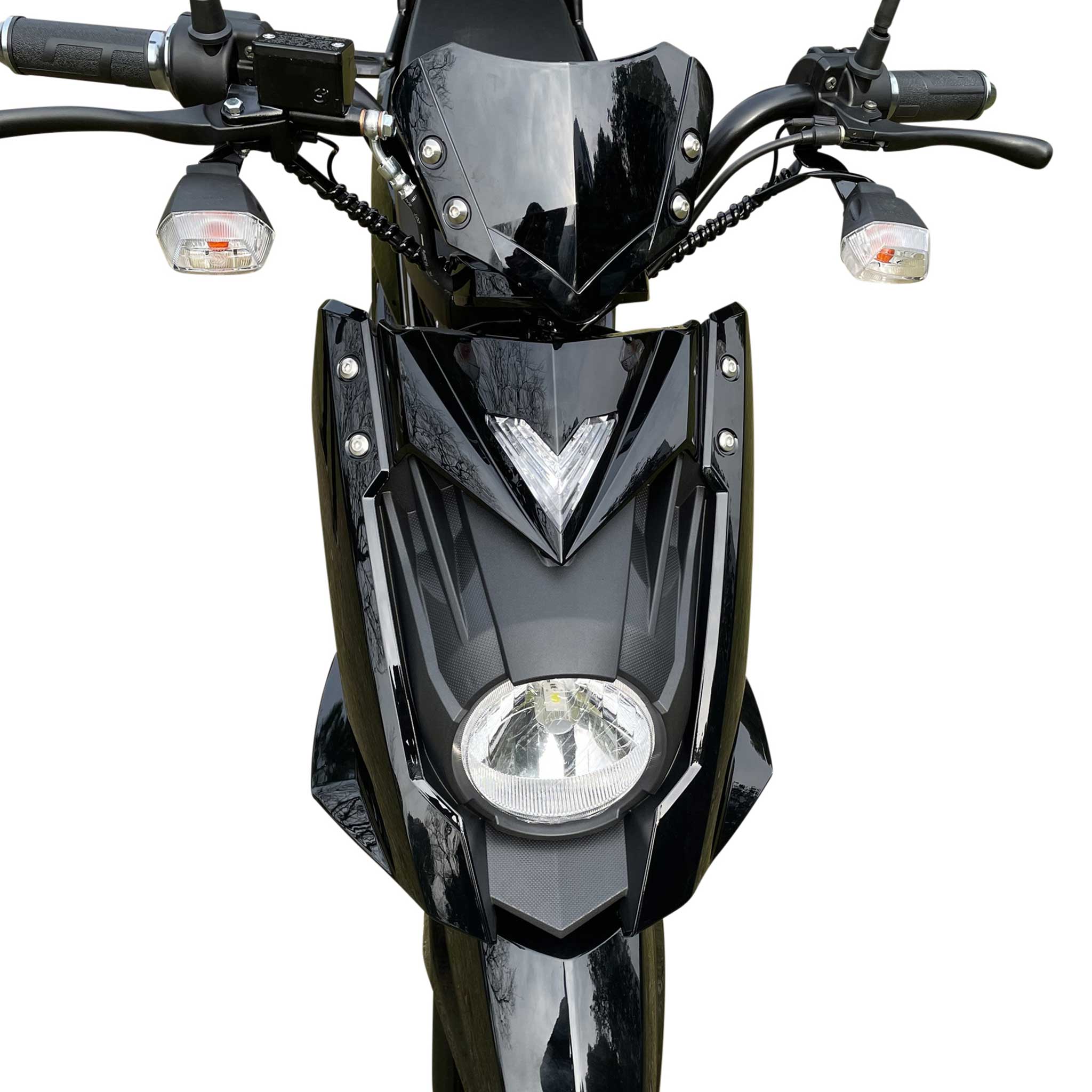 Swoop Elegante E-Scooter Elektroroller Schwarz 1000W
