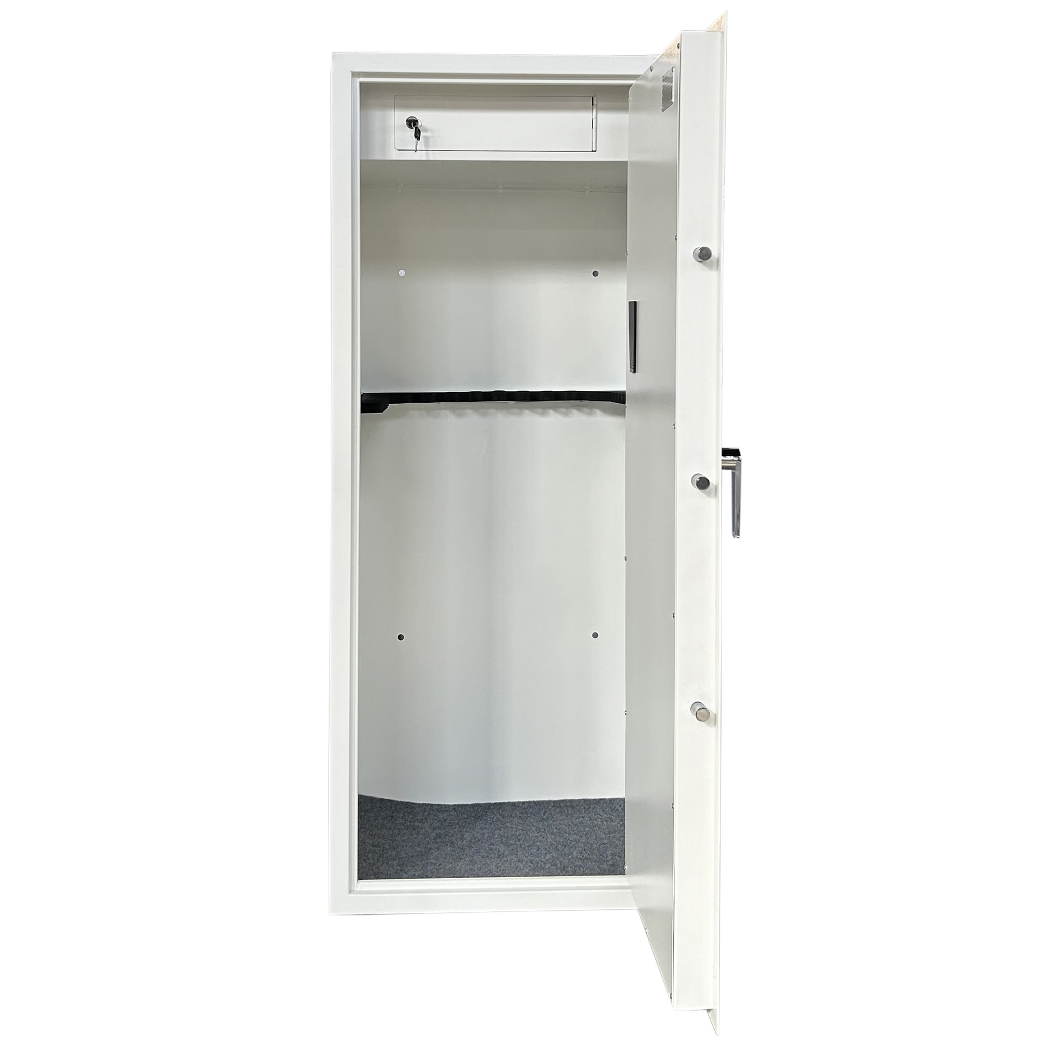 Trekker Gun cabinet for 20 guns AS2000, White, with digital lock