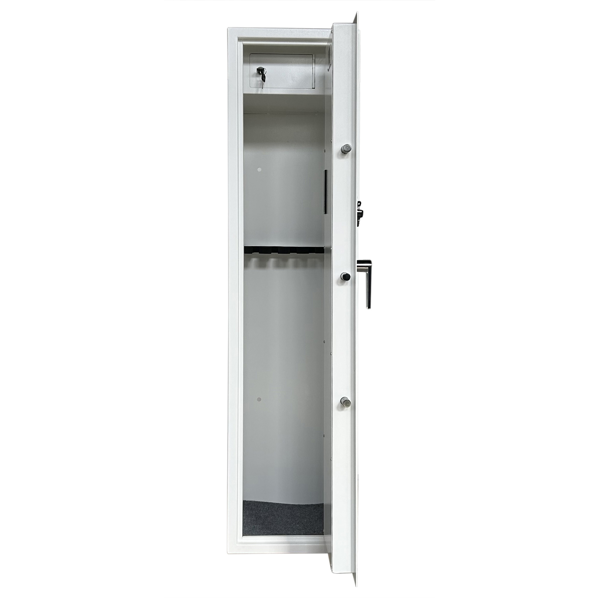 Trekker Gun cabinet for 5 guns AS500 V2, white, with digital lock