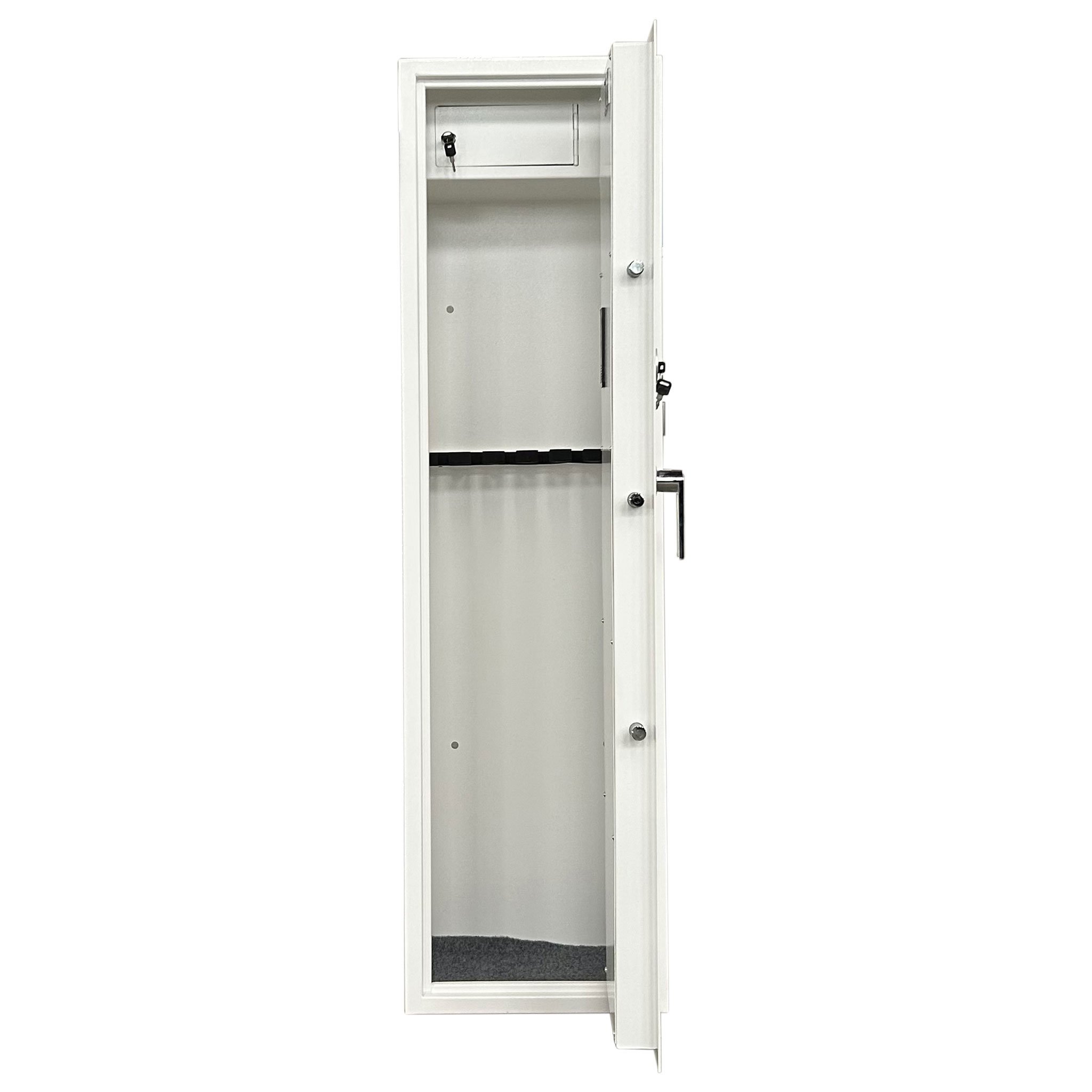 Trekker Gun Cabinet For 6 Guns AS600 v2 With Digital Lock, White