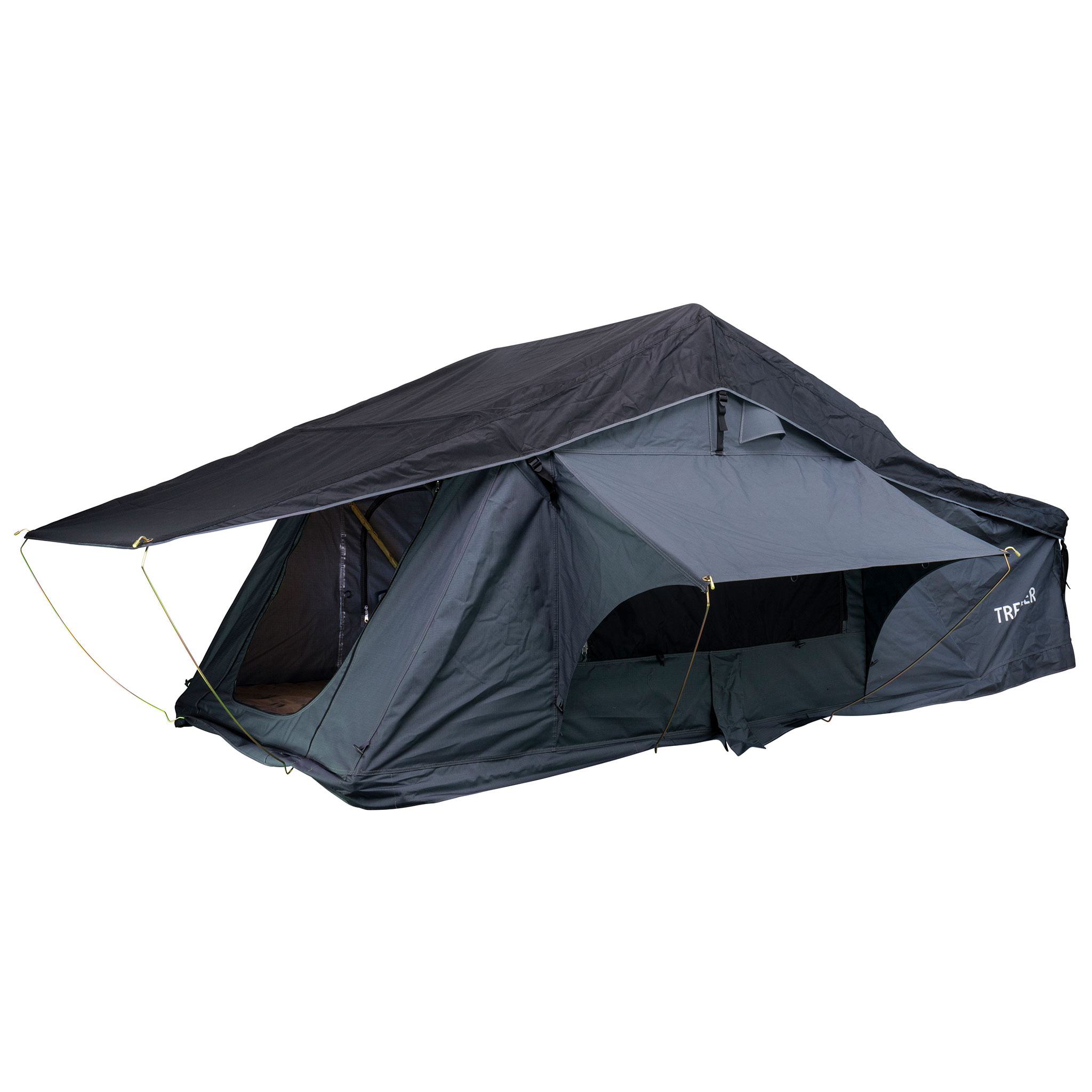 Trekker Dachzelt Cabin L, grau