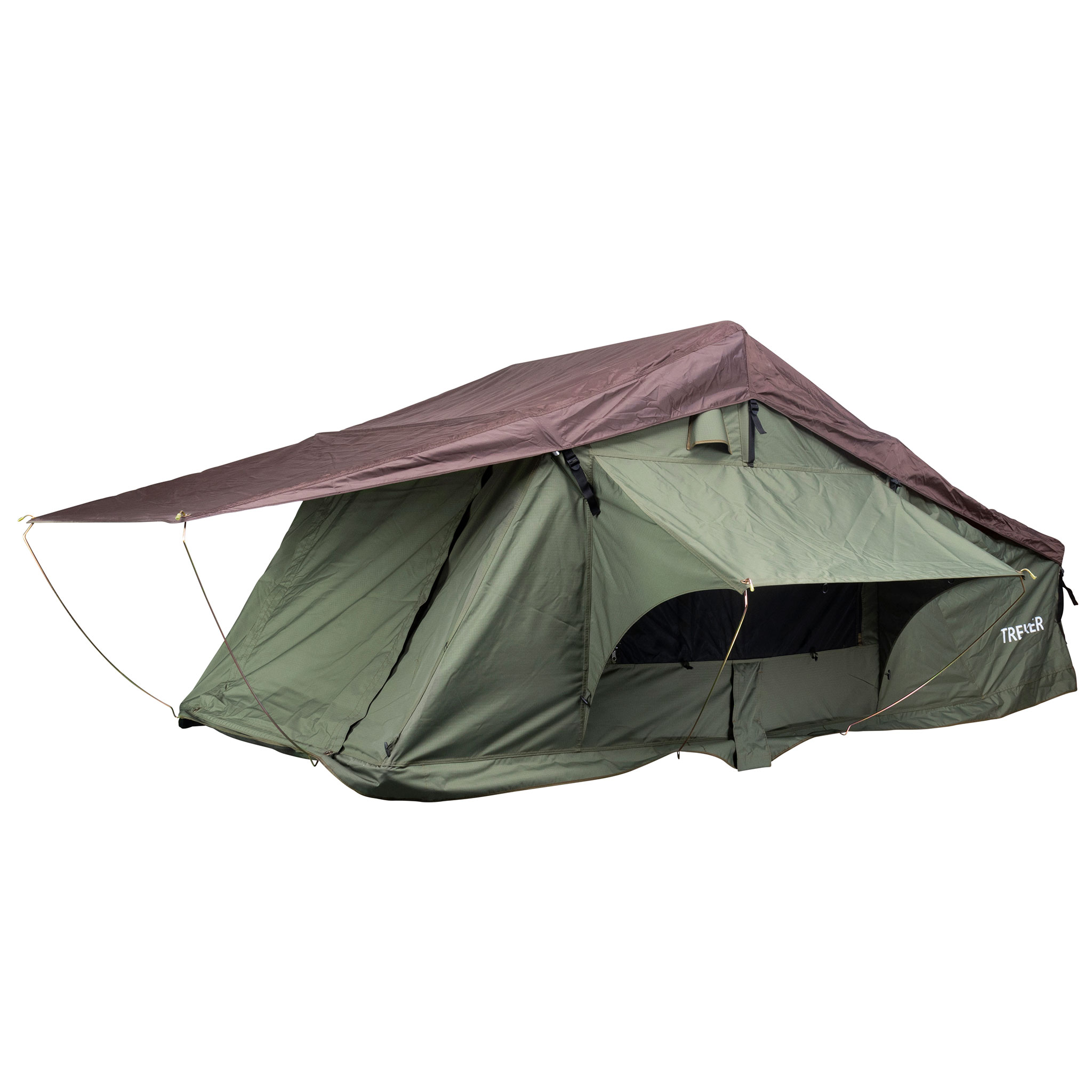 Namiot Dachowy Trekker Cabin L, zielony