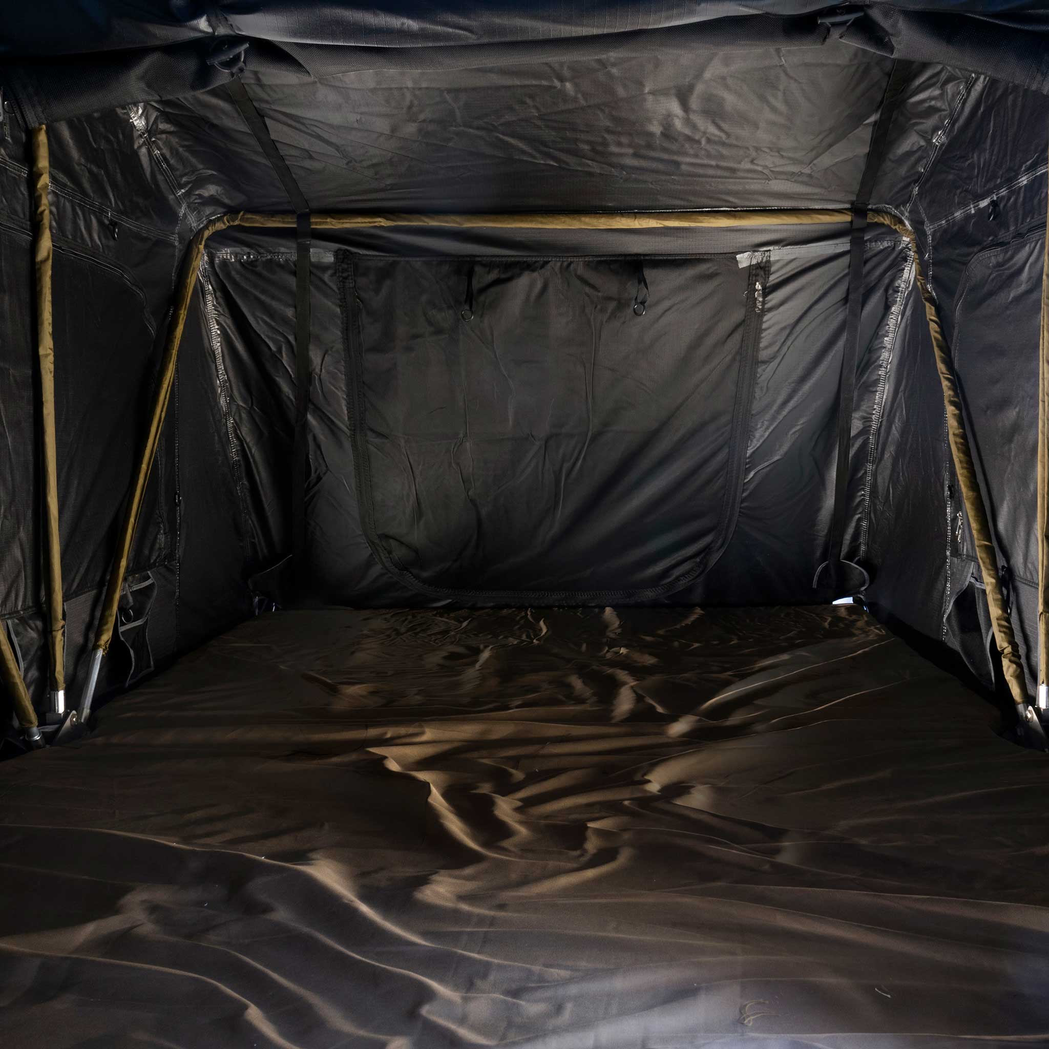 Trekker Automāšīnas Jumta Telts Camper M, Melna