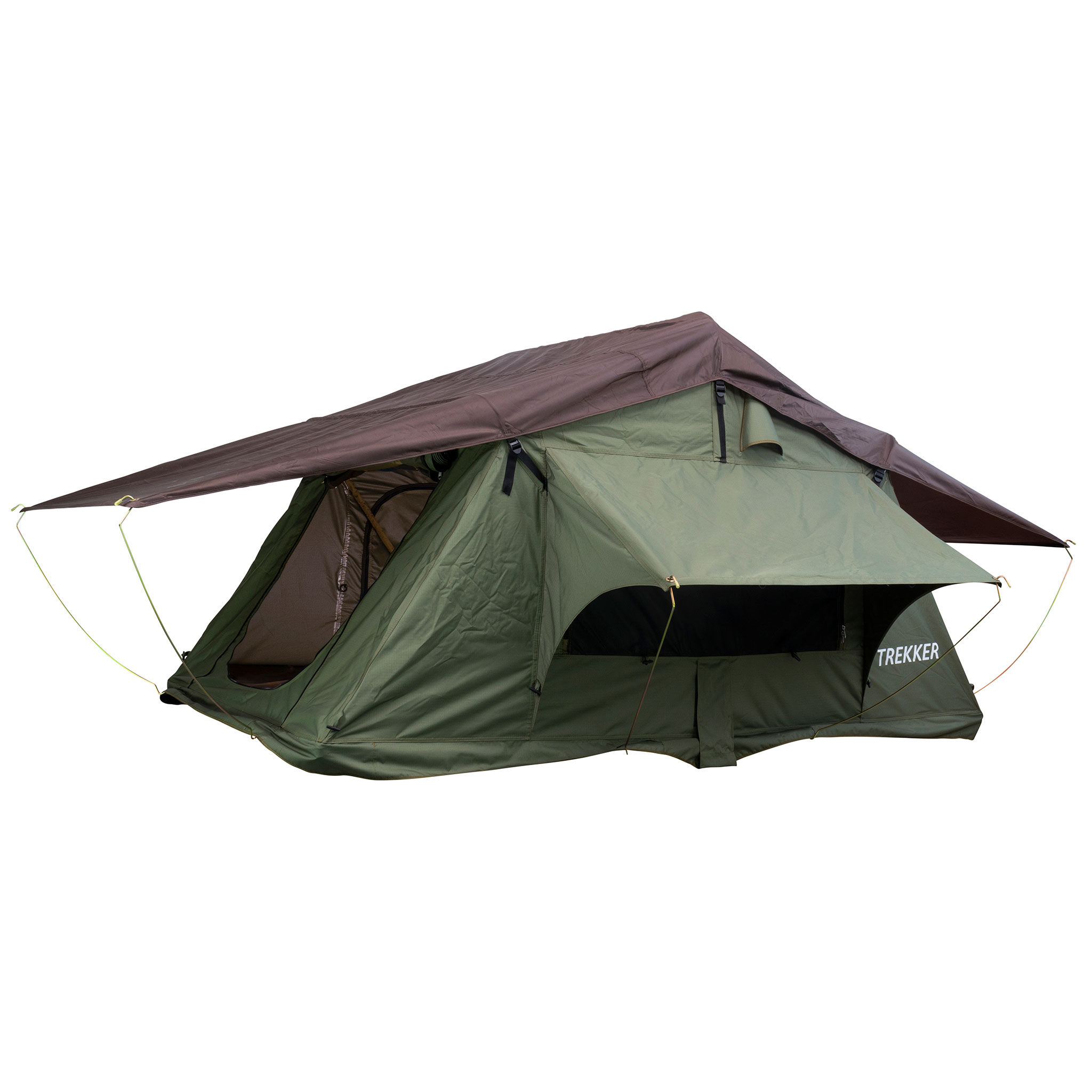 Trekker jumta telts Camper M, zaļa