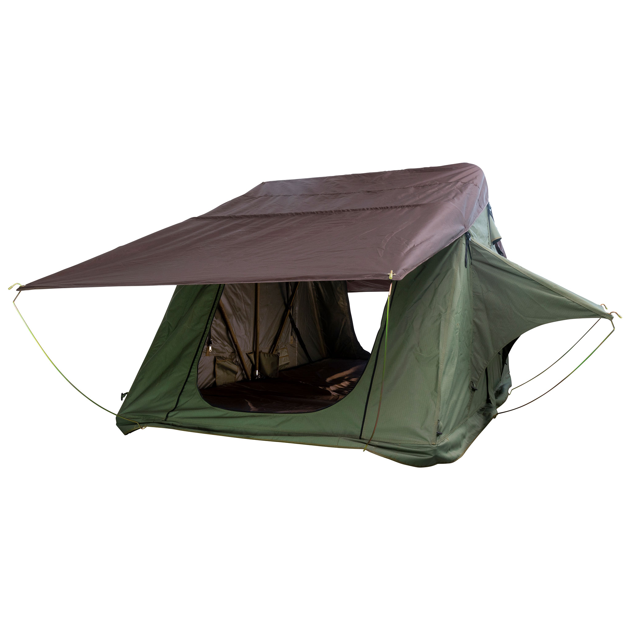 Trekker jumta telts Camper M, zaļa
