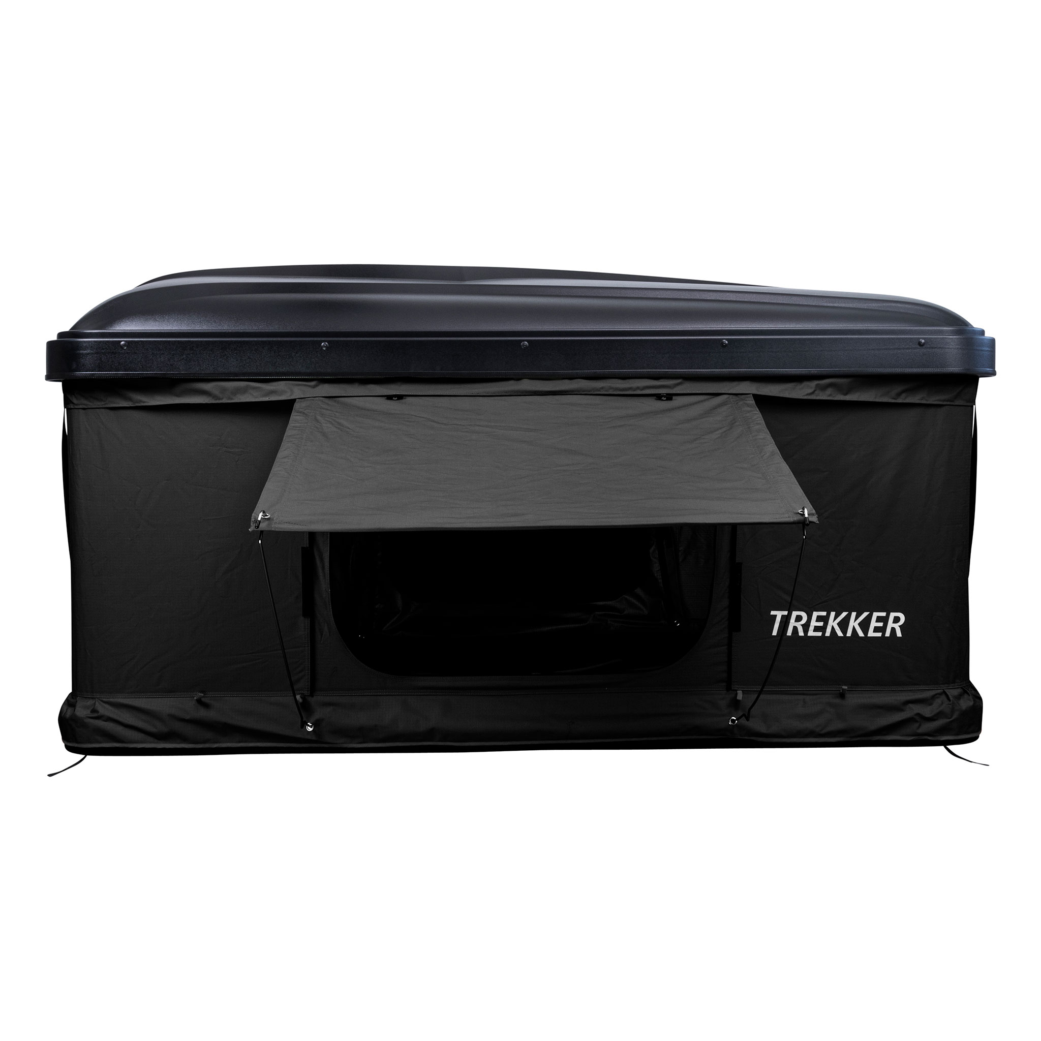 Trekker Rooftop tent Hut M, black