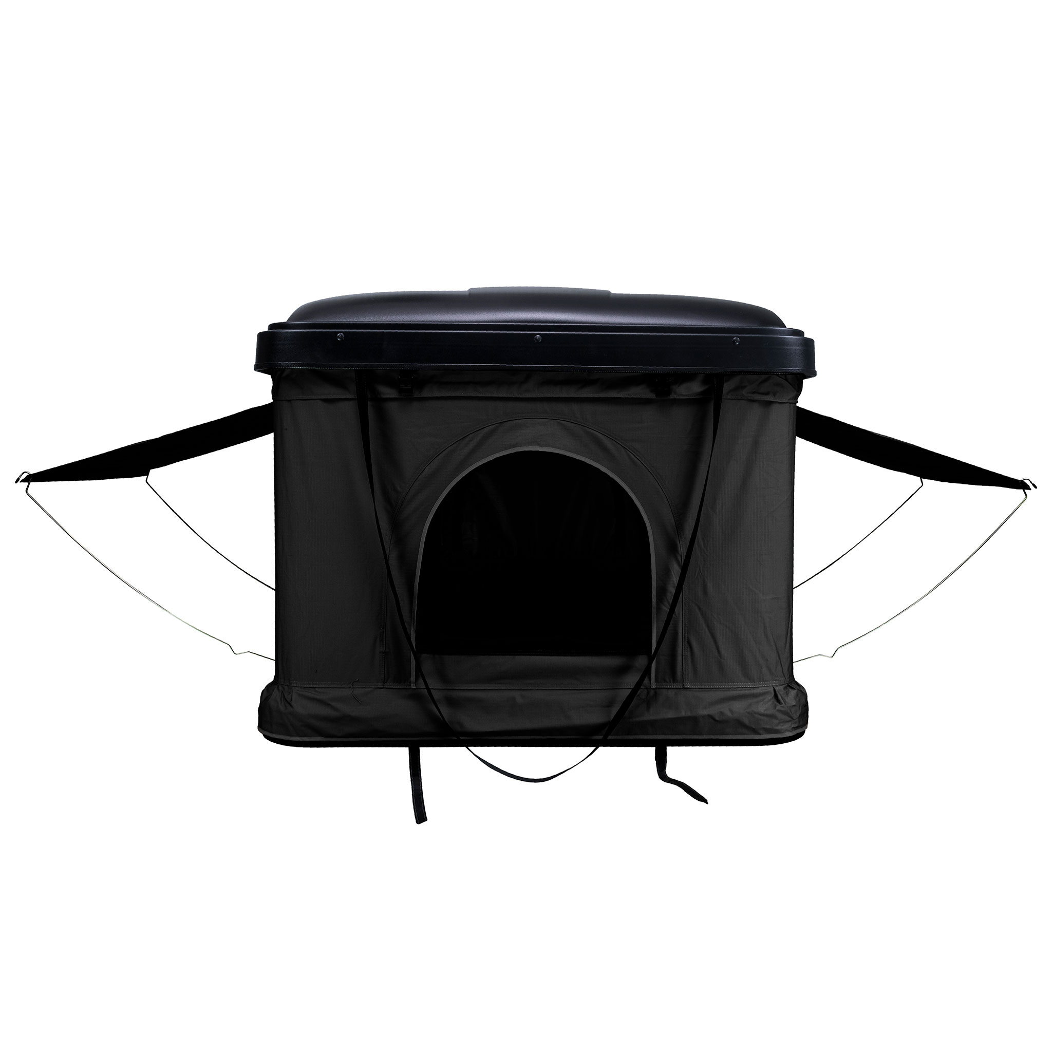 Trekker Tente de toit Hut M, noir