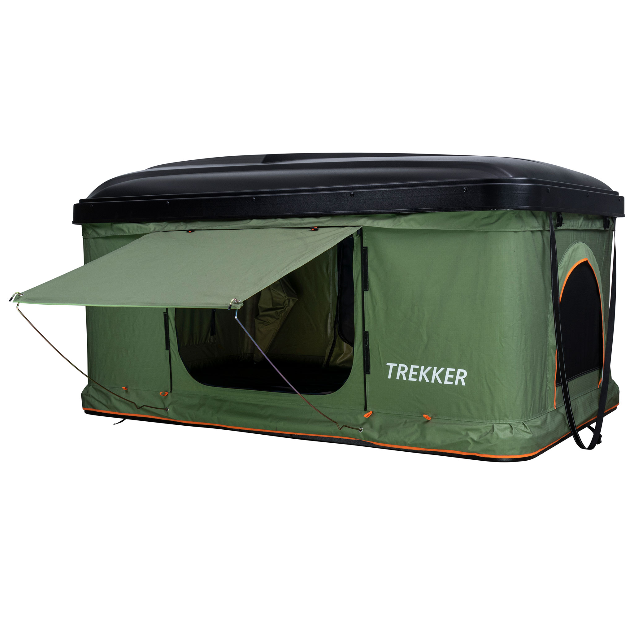 Trekker Auto Jumta Telts Hut M, Zaļa
