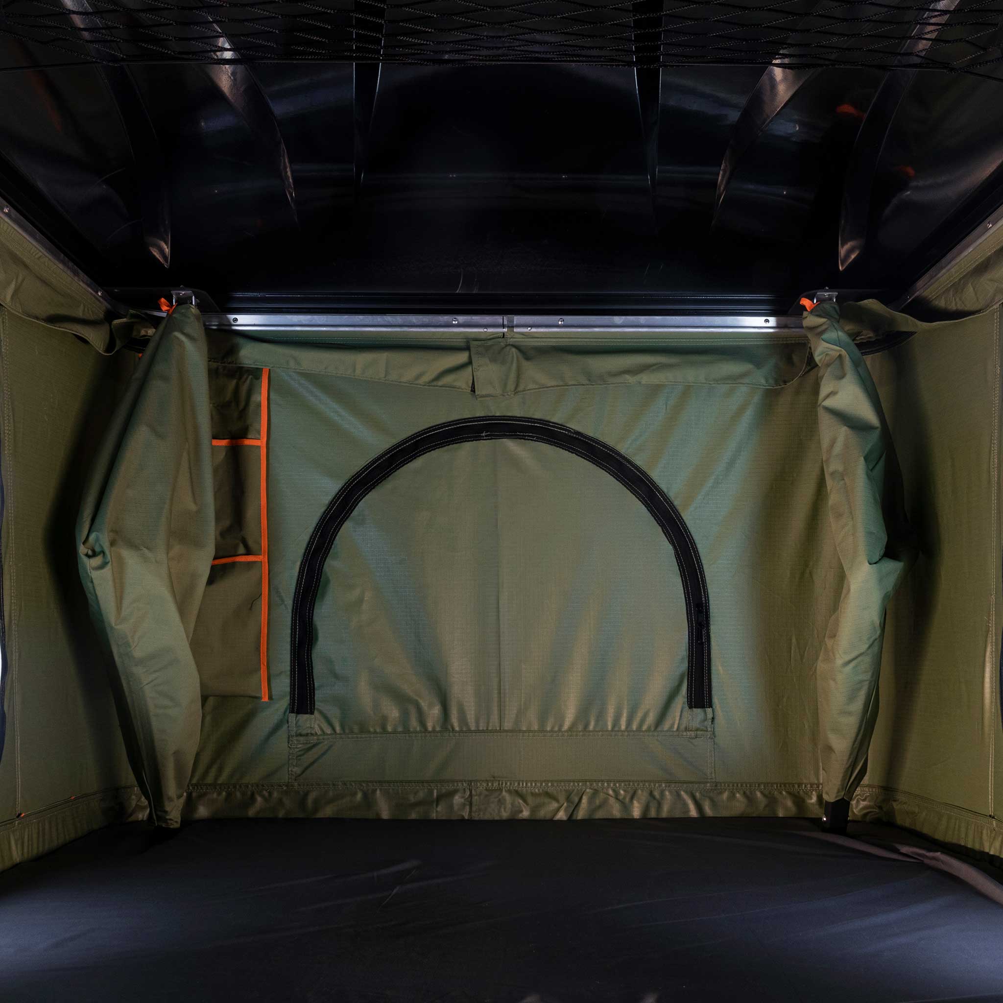 Trekker Rooftop tent Hut M, green