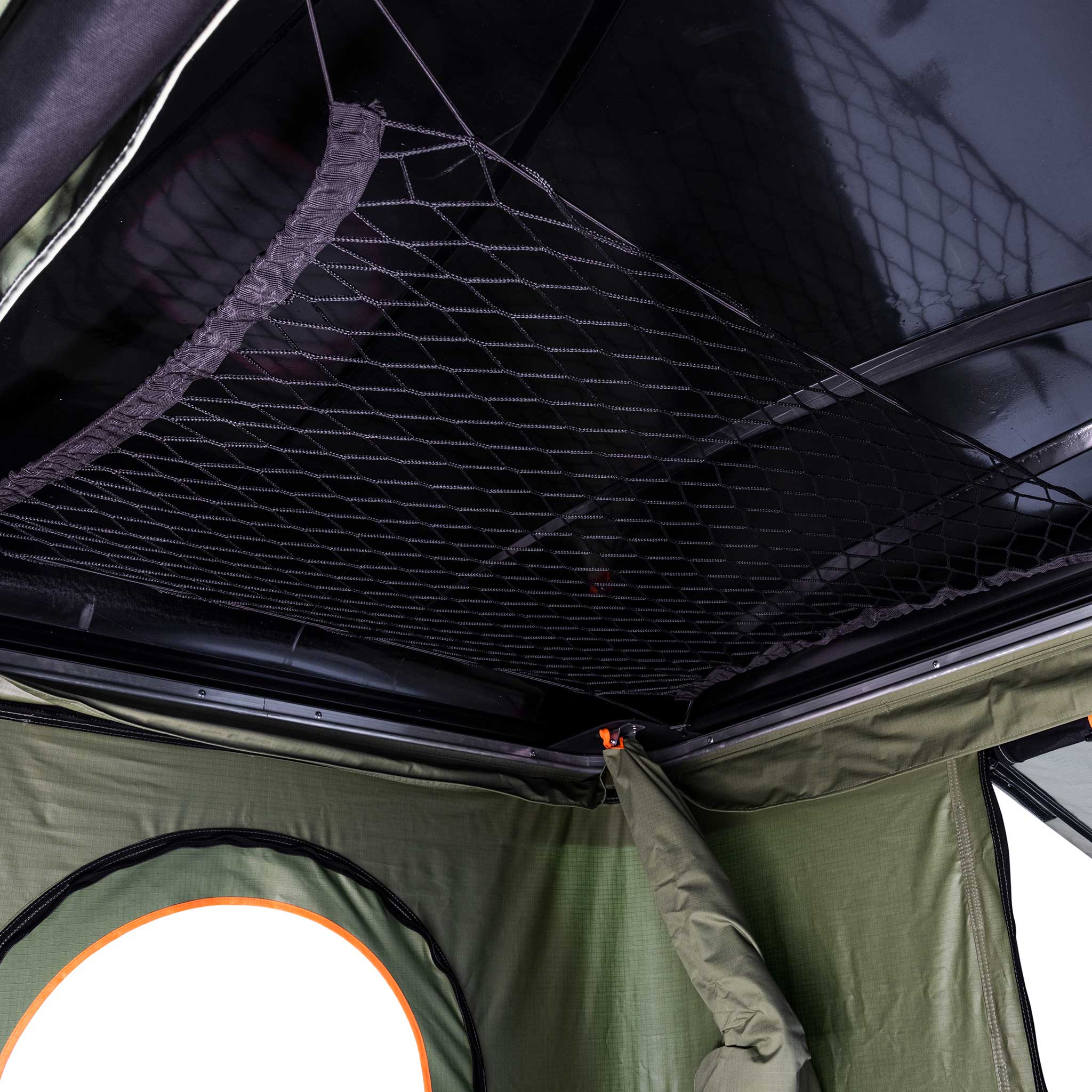 Trekker Rooftop tent Hut M, green