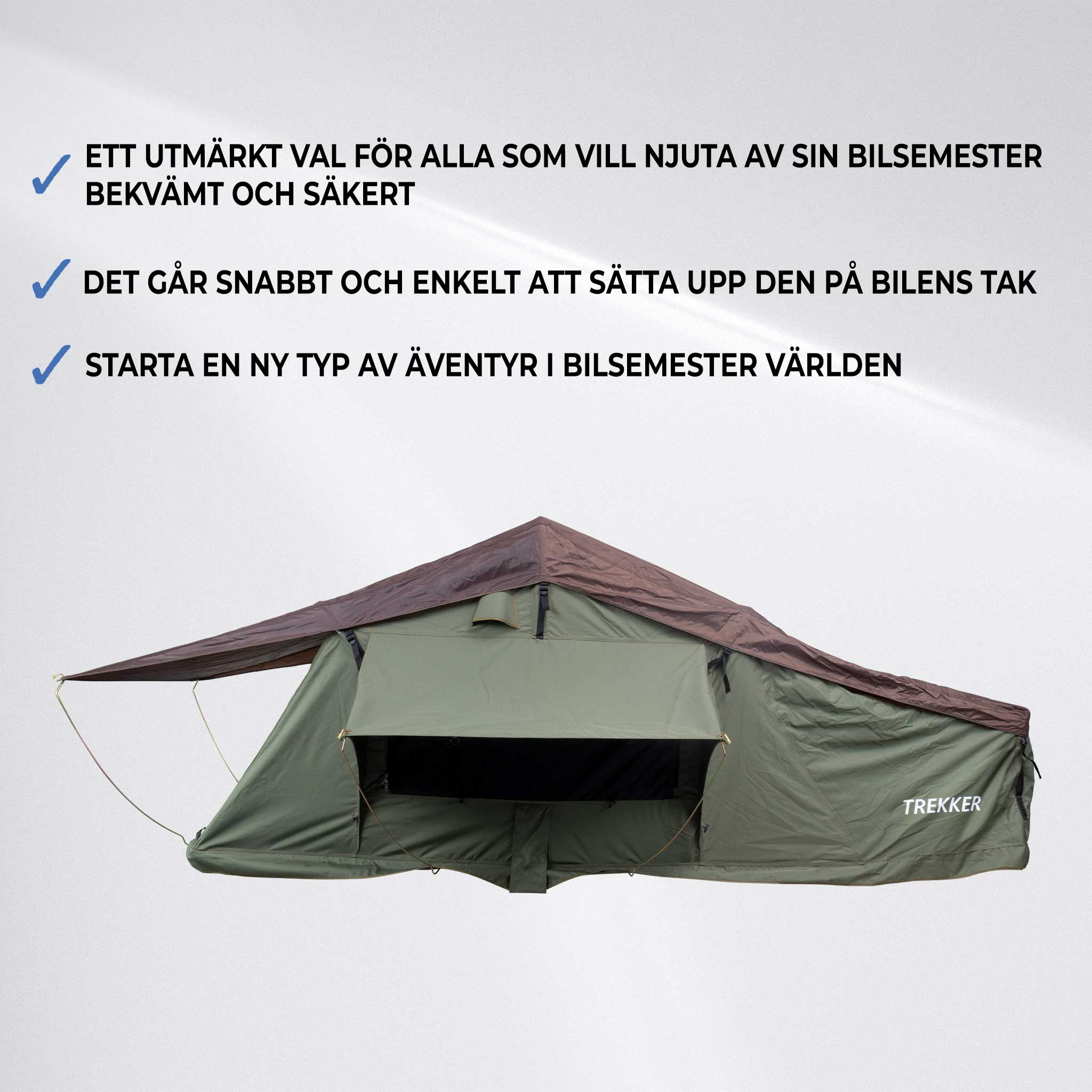 Trekker Taktält Cabin L, grön