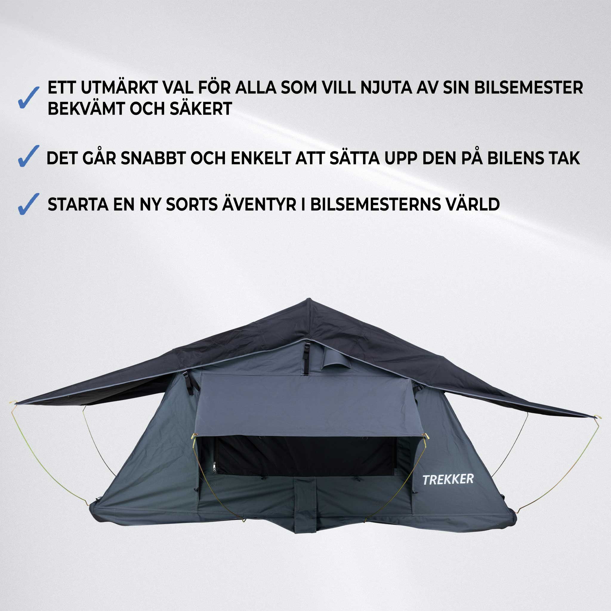 Trekker Taktält Camper M, grå