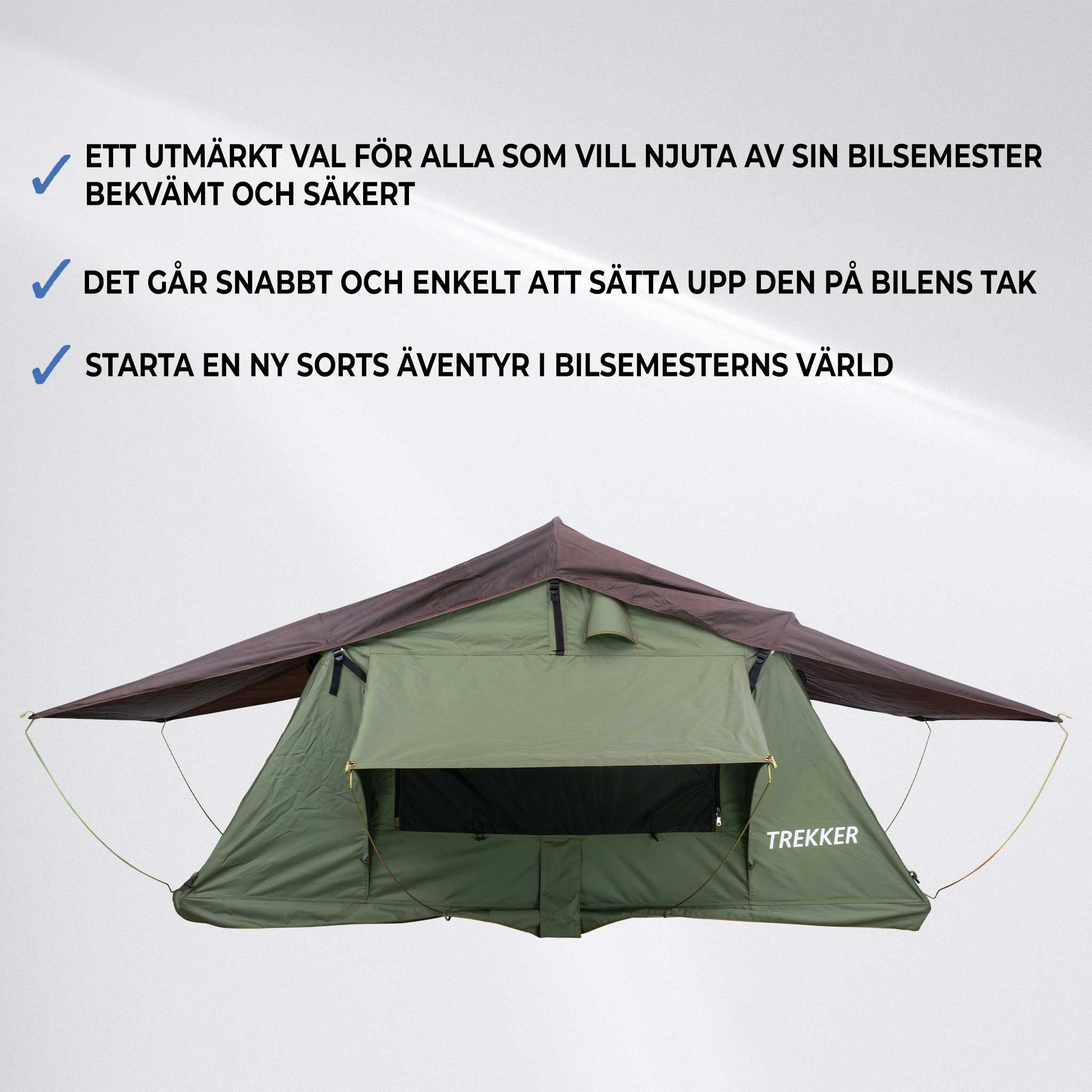 Trekker Taktält Camper M, grön