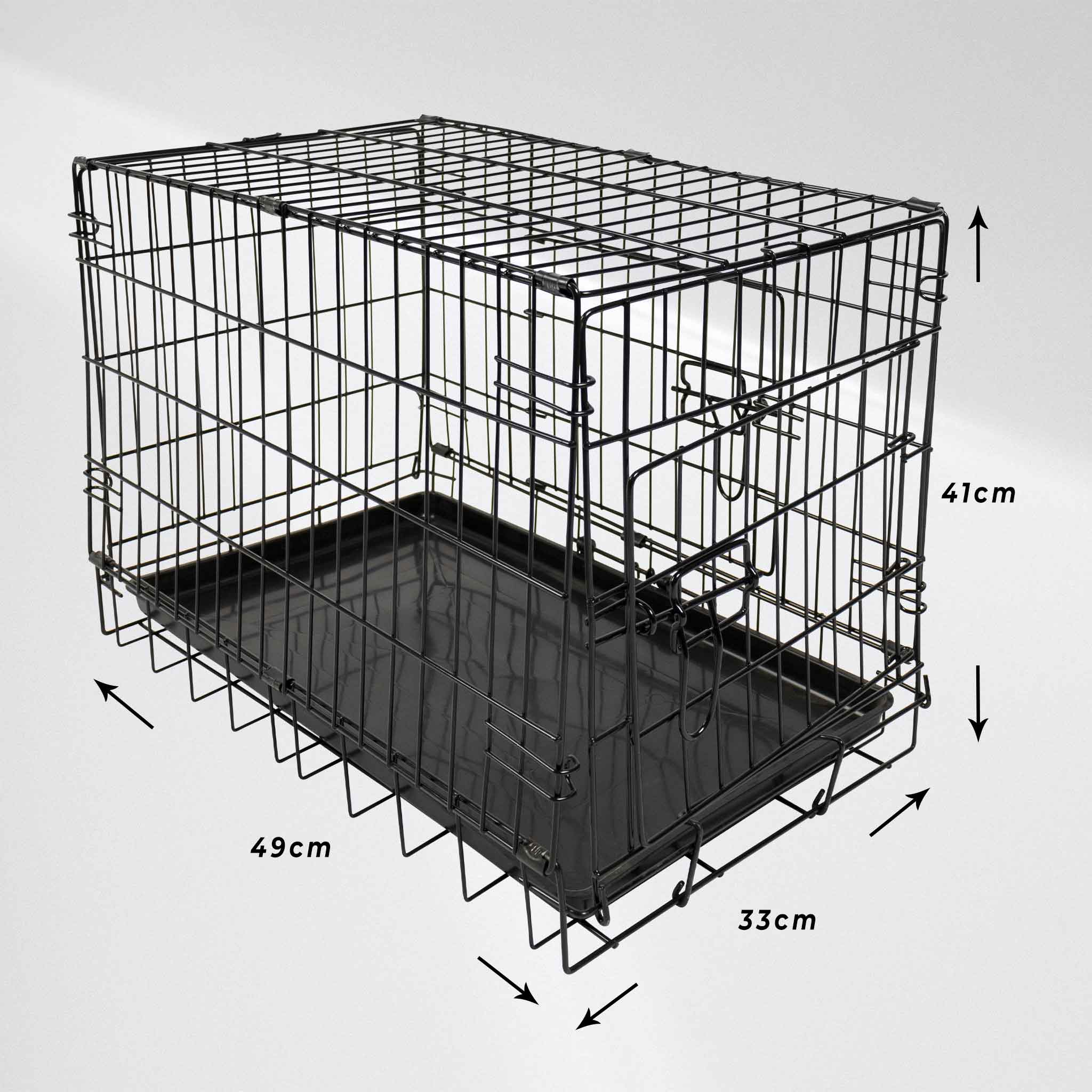 Trekker hundbur lättmetall S