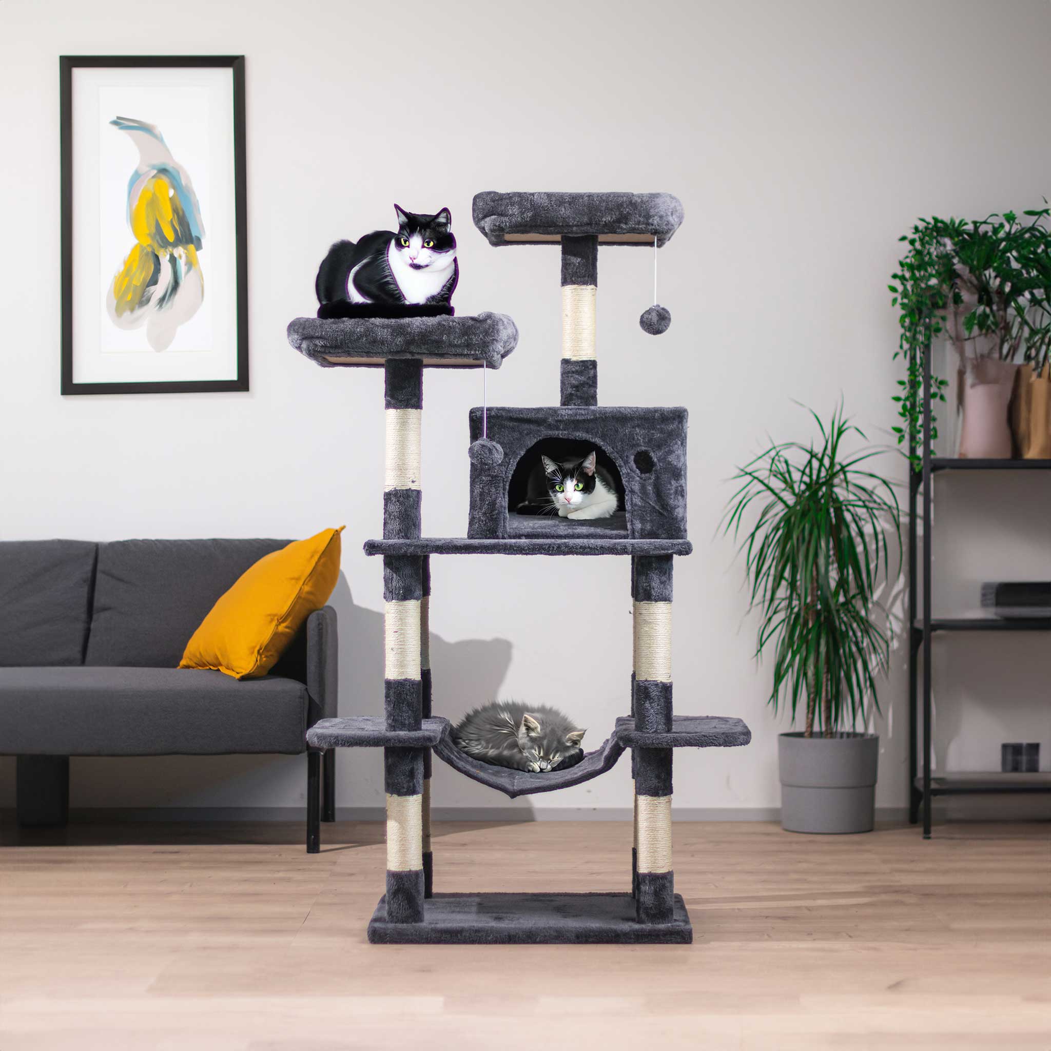 Trekker Arbre à Chat Mocha 145cm
