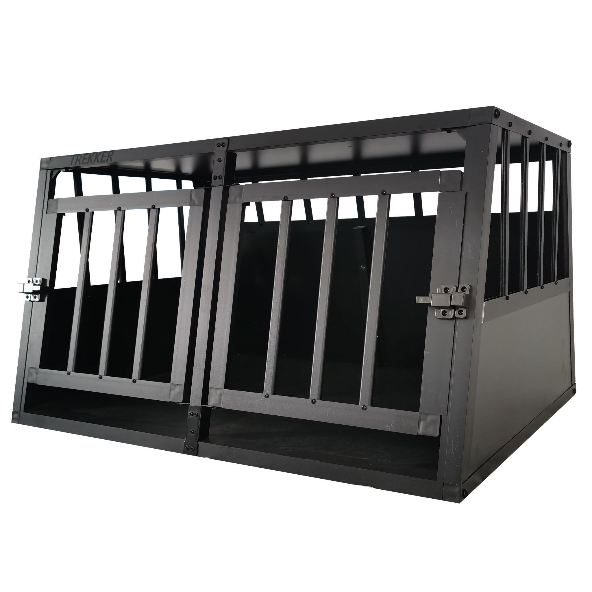 Trekker Dog Crate L 89x69x50cm, Black