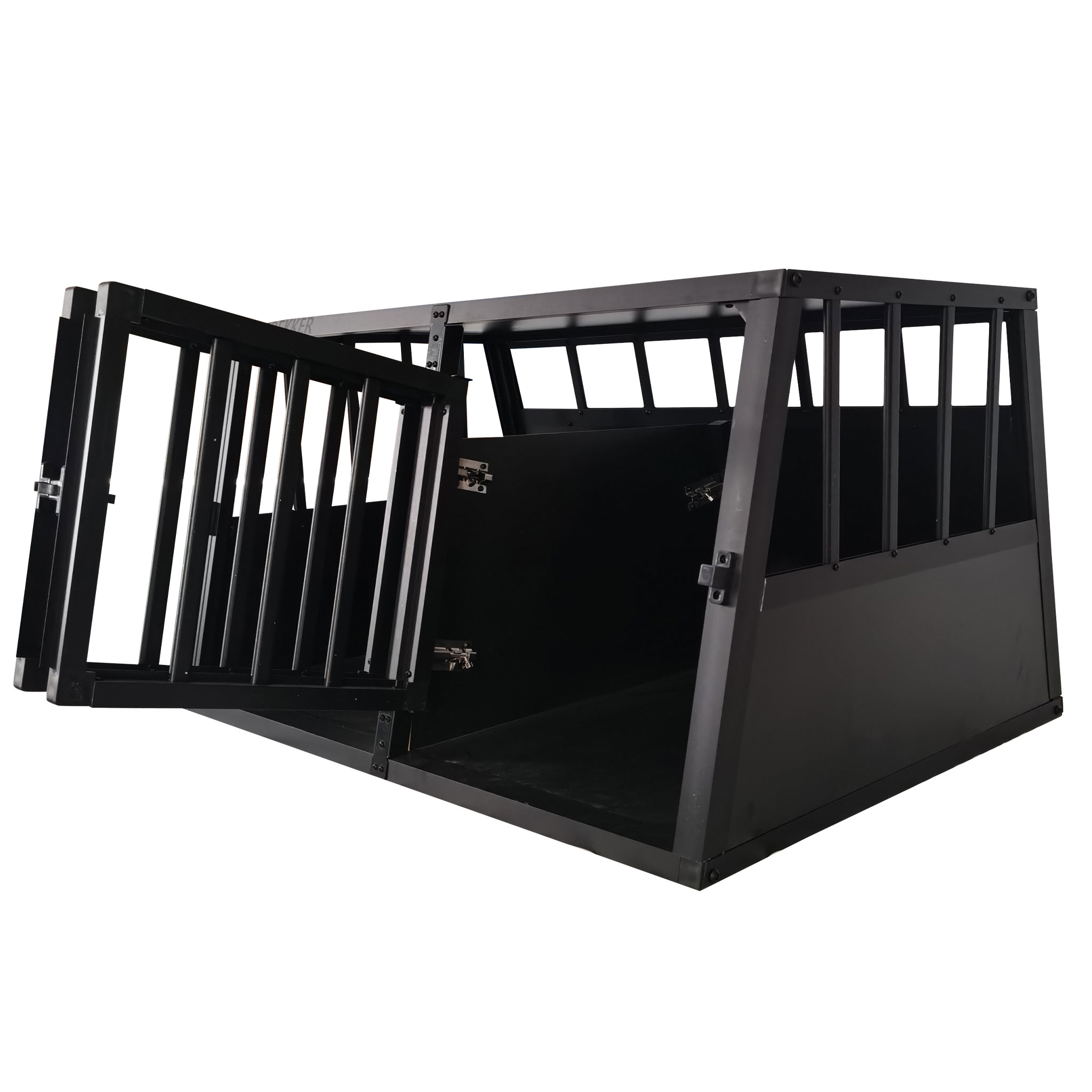 Trekker Dog Crate L 89x69x50cm, Black