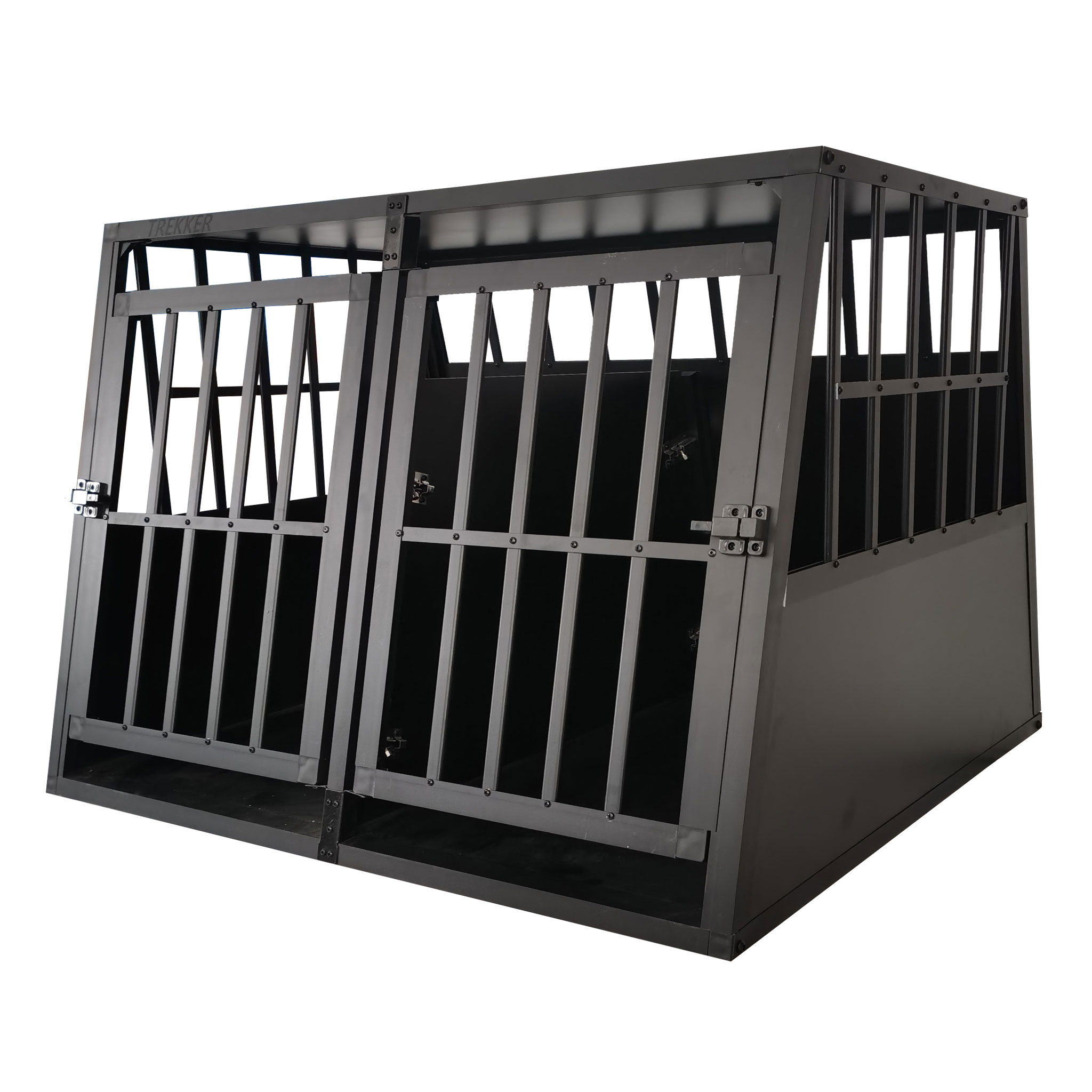 Trekker Suņu Būris XXL 104x90.5x69.5cm, Melns