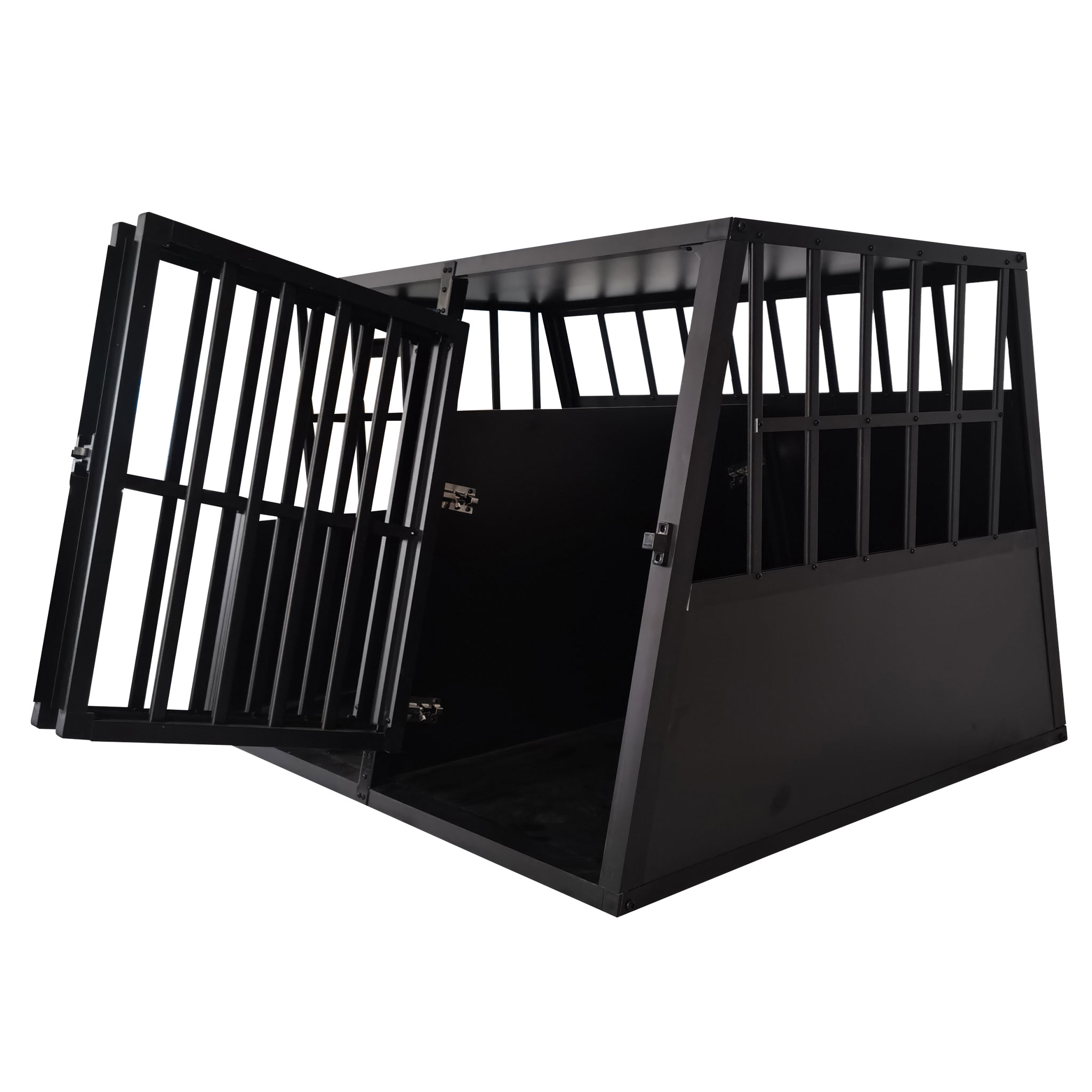 Trekker Hundebox XXL 104x90.5x69.5cm, Schwarz