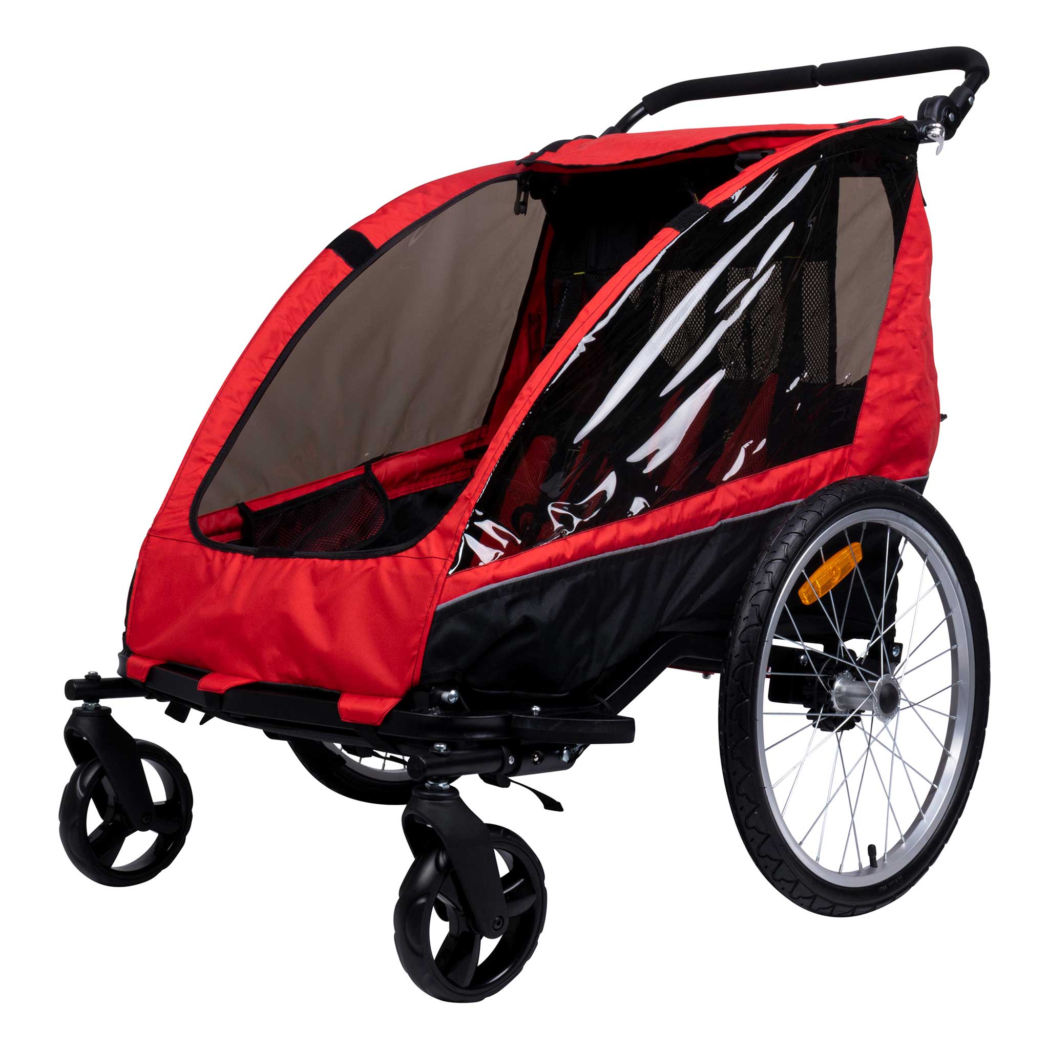 Przyczepka rowerowa Trekker dla 1-2 dzieci Pro
