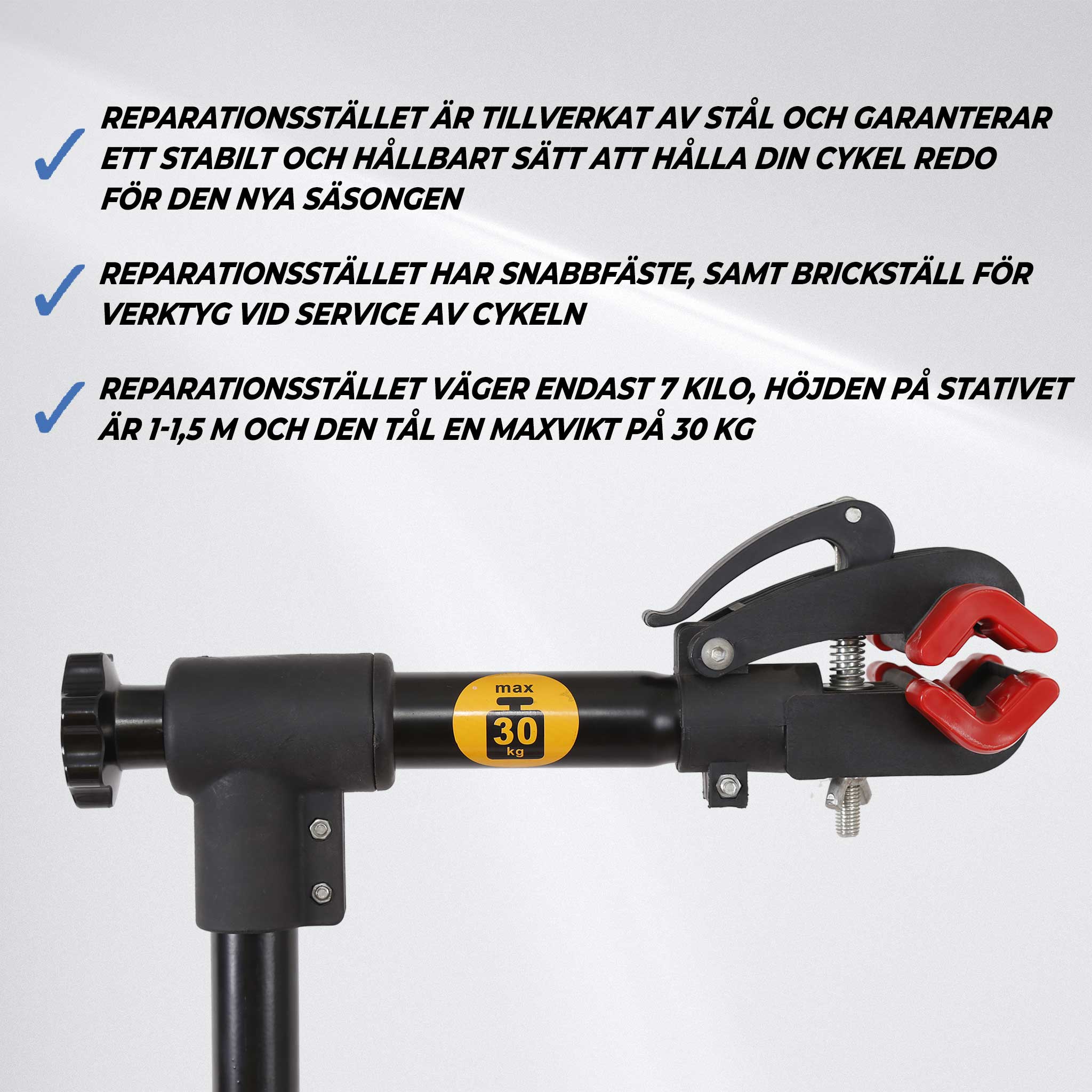 Trekker Cykelställ för reparation, Standard