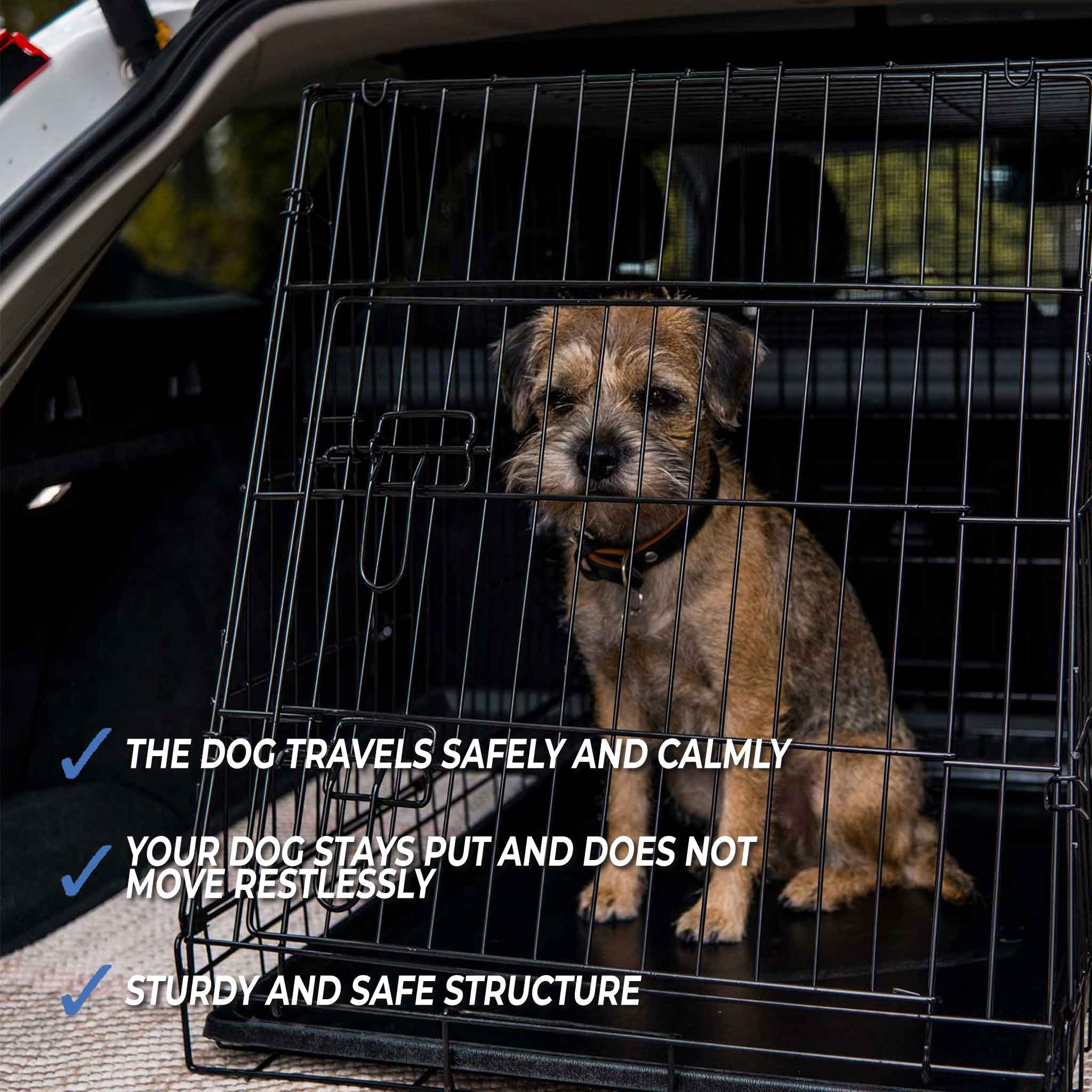 Trekker Dog Crate hatchback XL