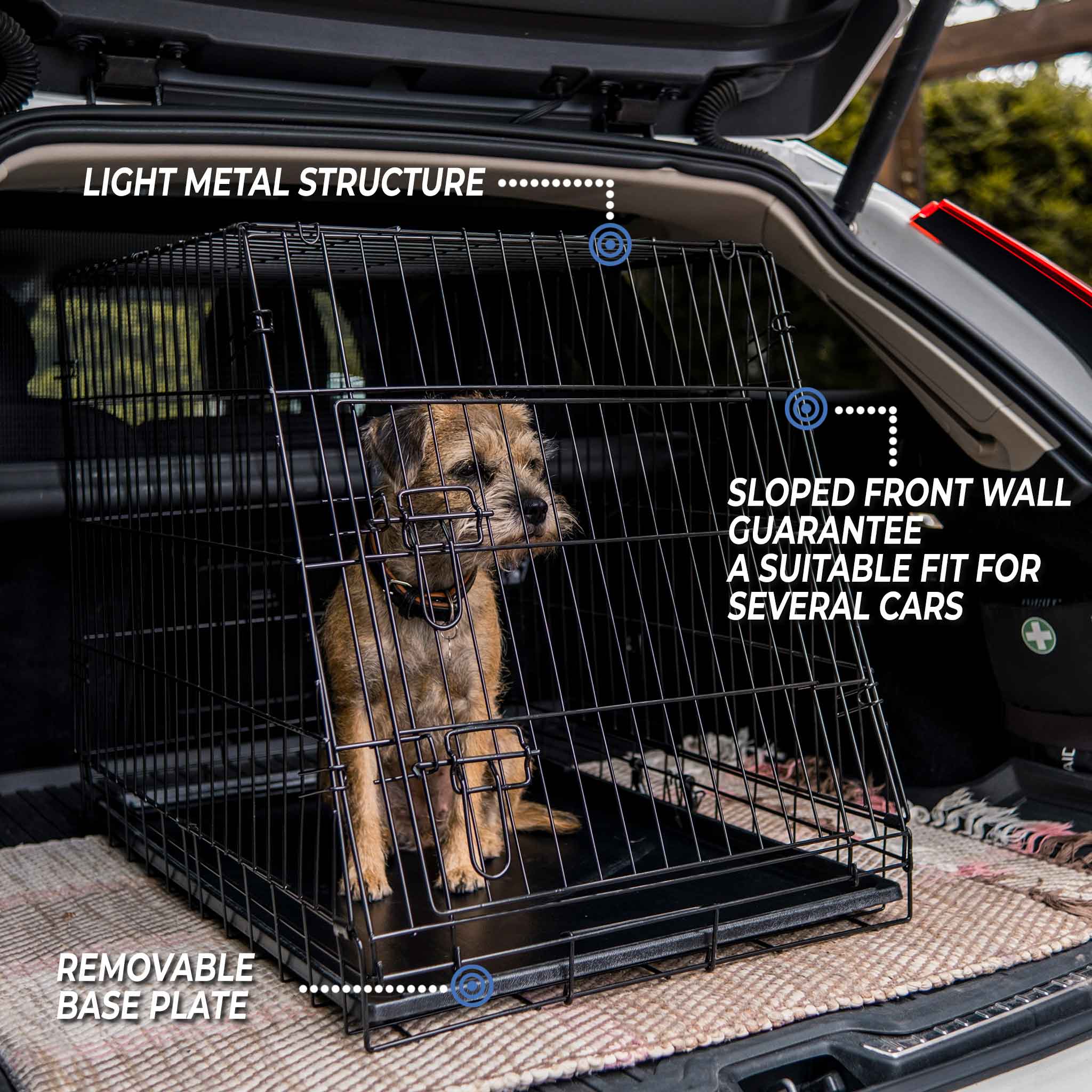 Trekker Dog Crate hatchback XL