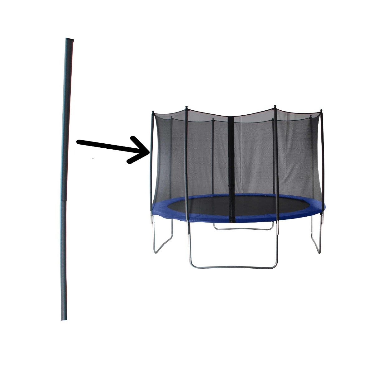Trampoline Buis opvulling
