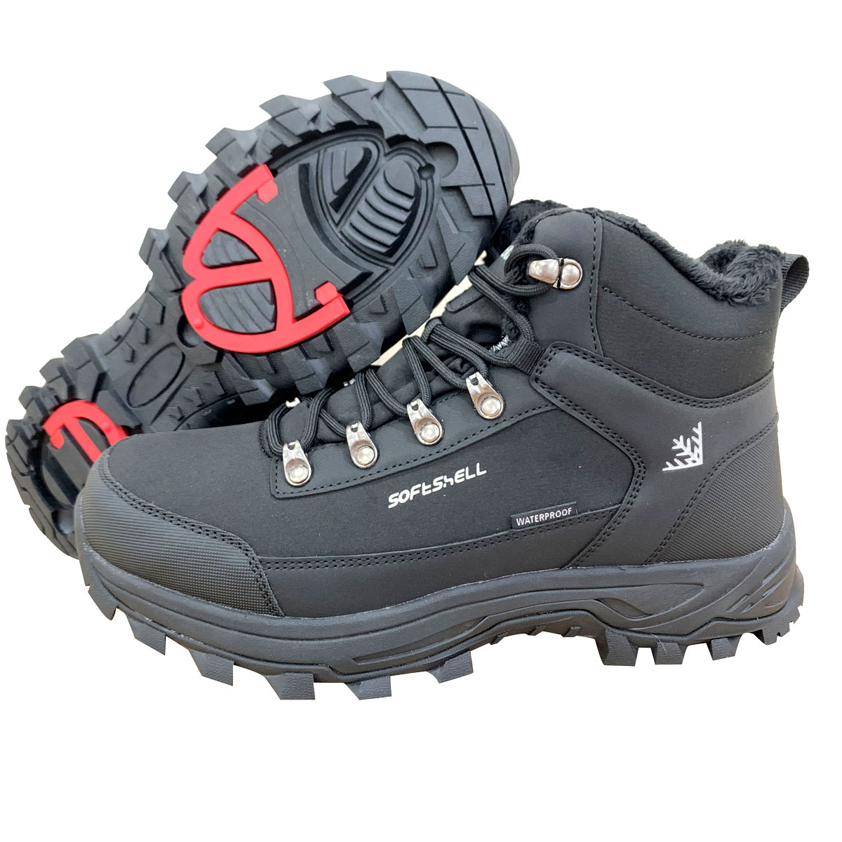 Trekker Bottes d'hiver avec Crampons Rabattables HAVU