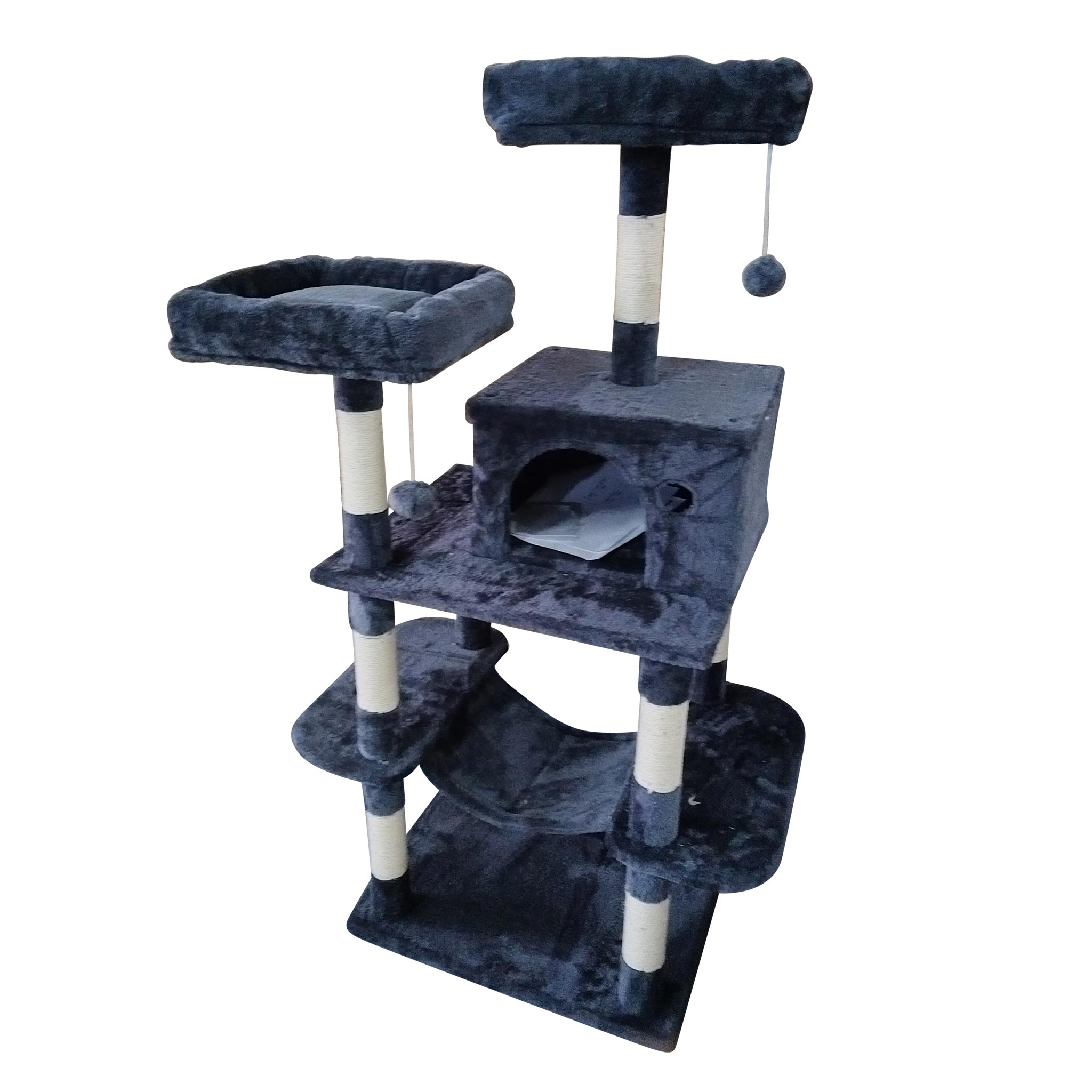 Trekker Cat Tree Mocha 145cm