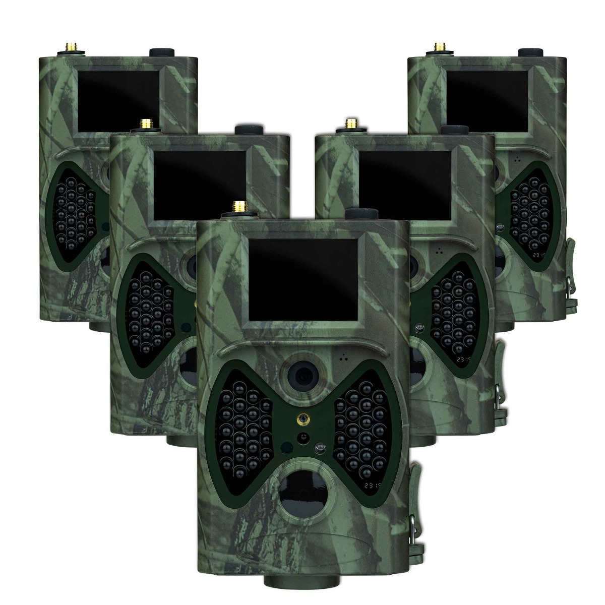 Trekker 5 x Trail Camera set Sending 2G