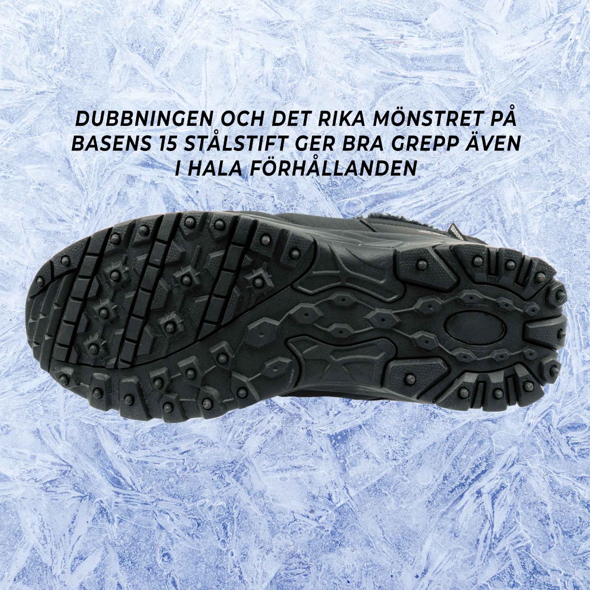 Trekker dubbskor, storlekar 36-46