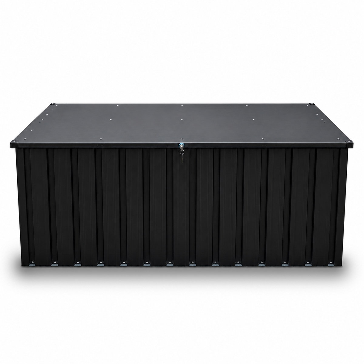 Fornorth Outdoor Aufbewahrungsbox 172x78x73cm 814L, Schwarz