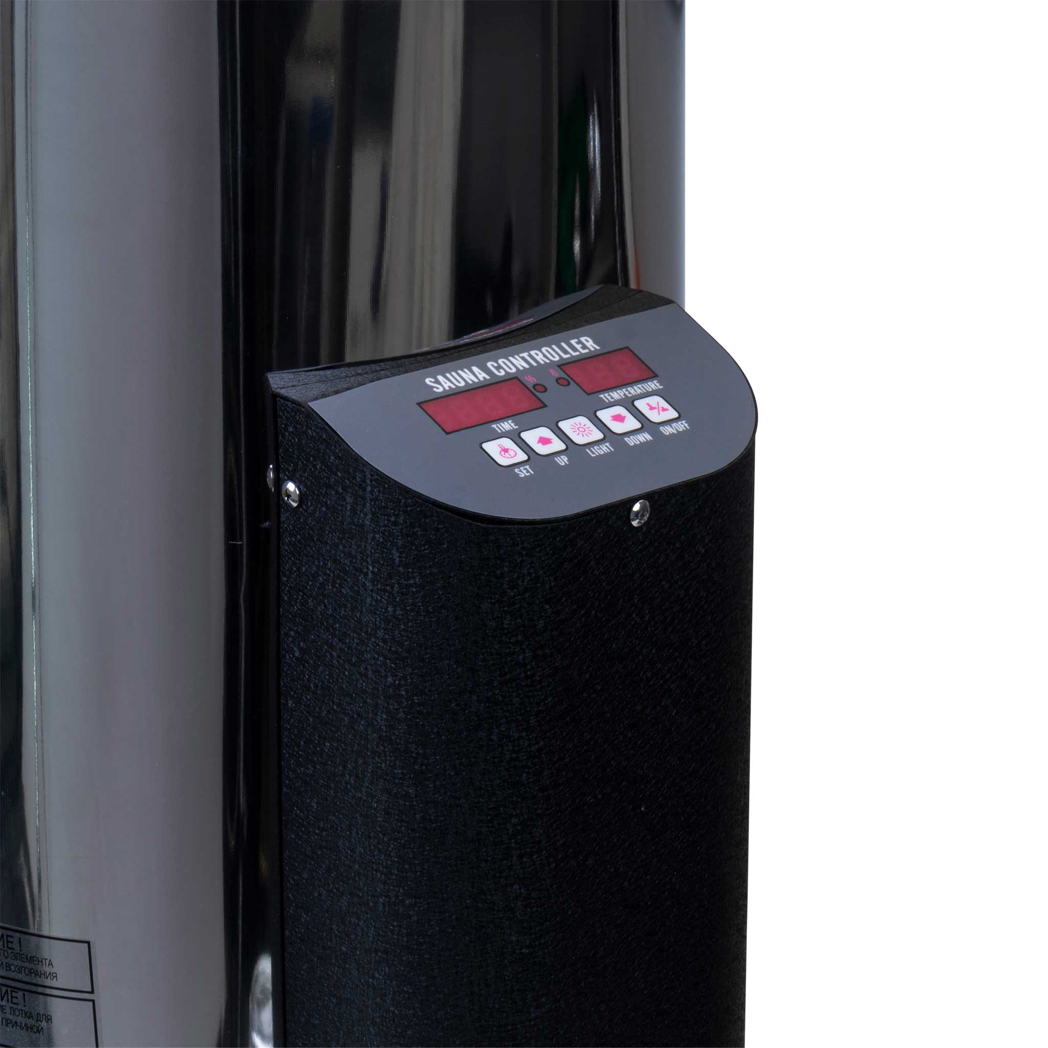 Vasta Elektriskā Pirts Krāsns Blaze 6kw, fiksēta kontrole, tērauds