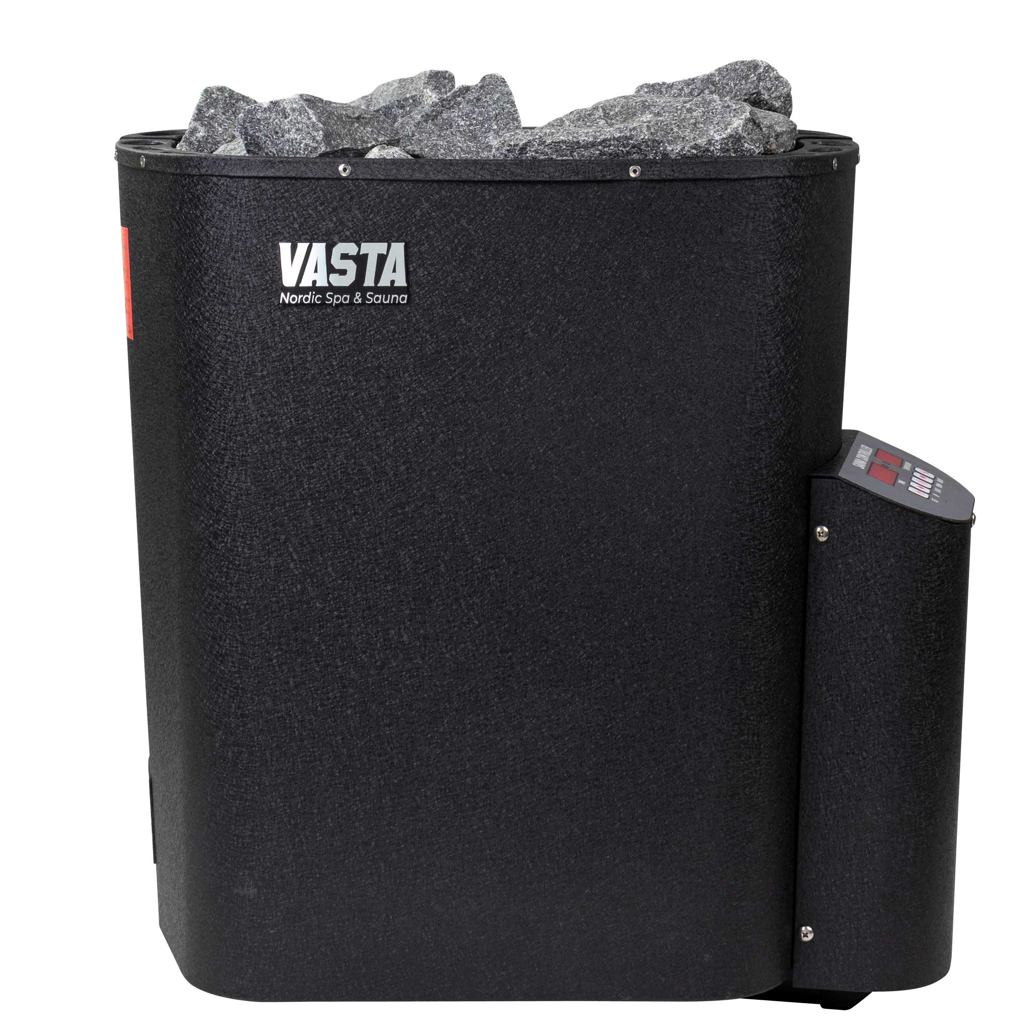 Vasta Saunakachel elektrisch Blaze 8kw, vaste regeling, 7-12m3, zwart