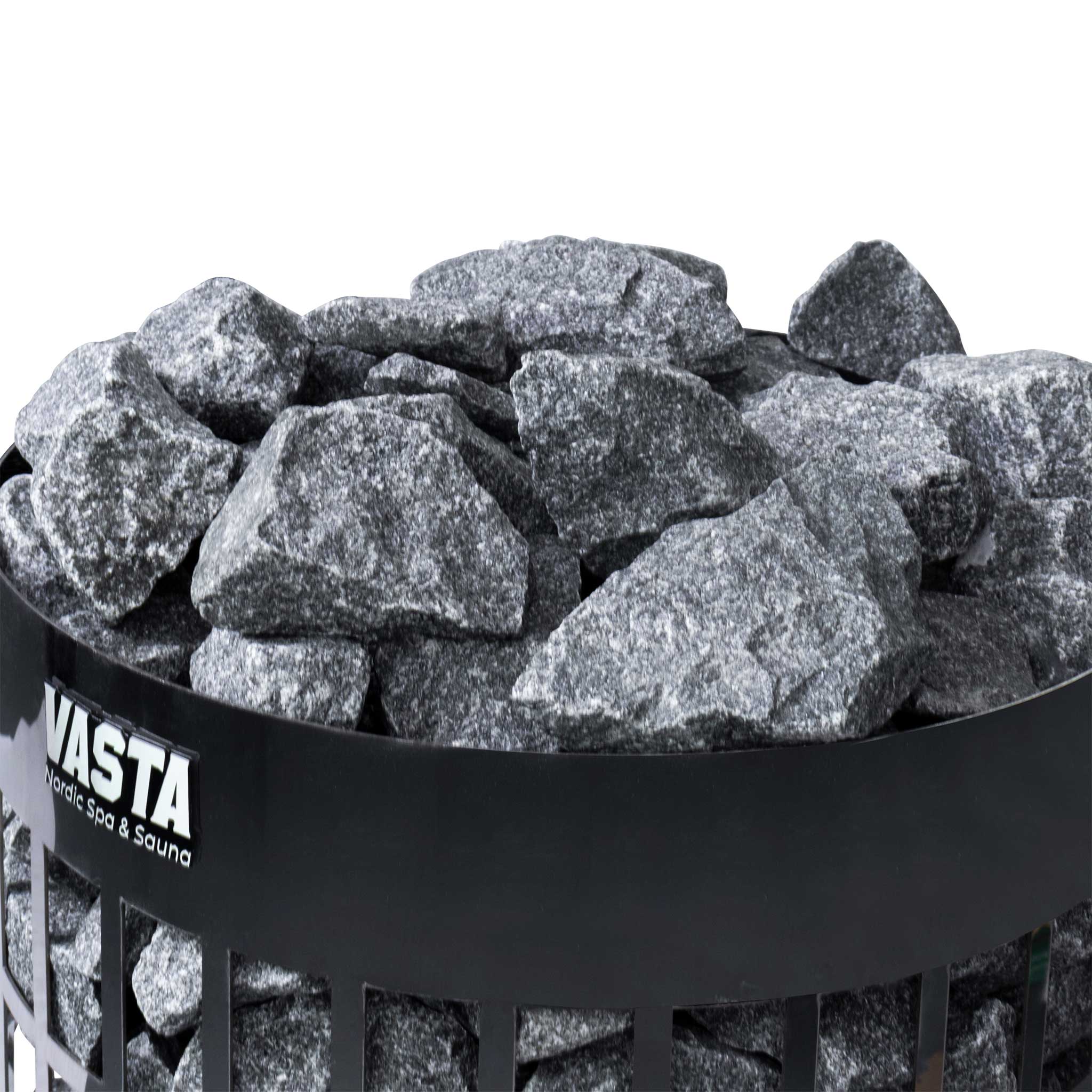 Vasta Bastuaggregat Ignite 8kw, black steel, separat, 7-12m3