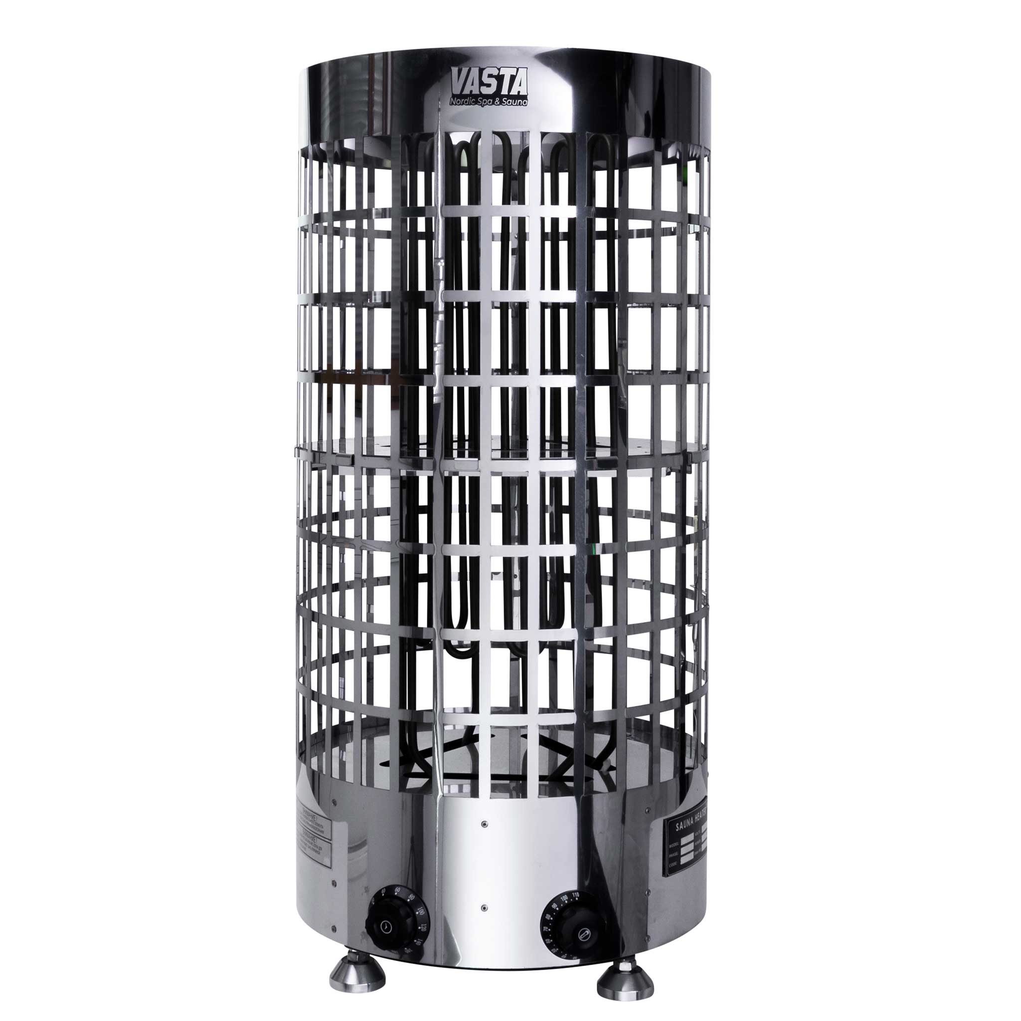 Vasta Saunakachel elektrisch Ignite 8kw, vaste regeling, 7-12m3, staal