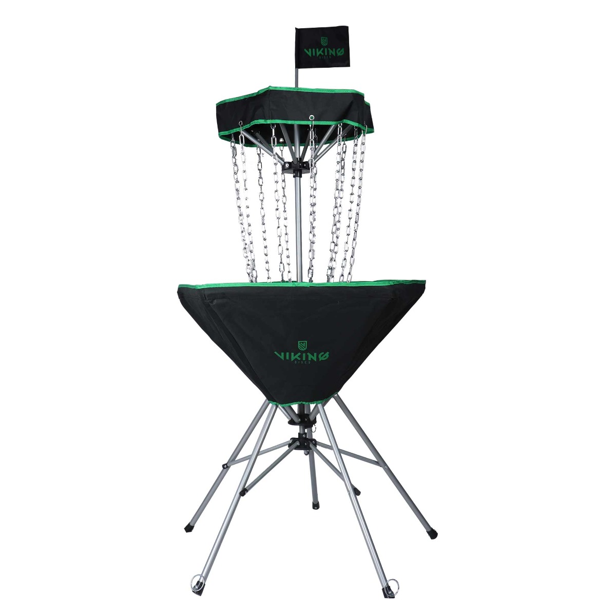 Viking Discs Raid pārnēsājams disc golf grozs