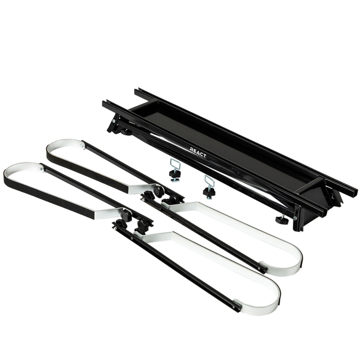 React Ski Waxing stand for two skis