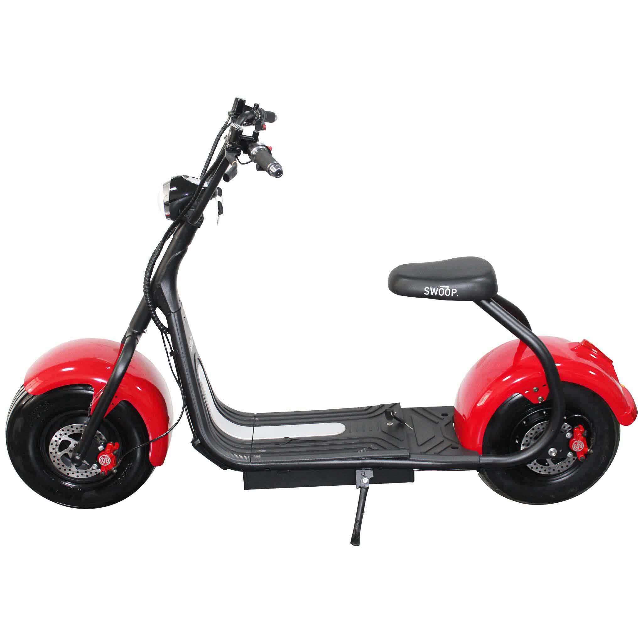 Swoop Kruiser elscooter N3, röd